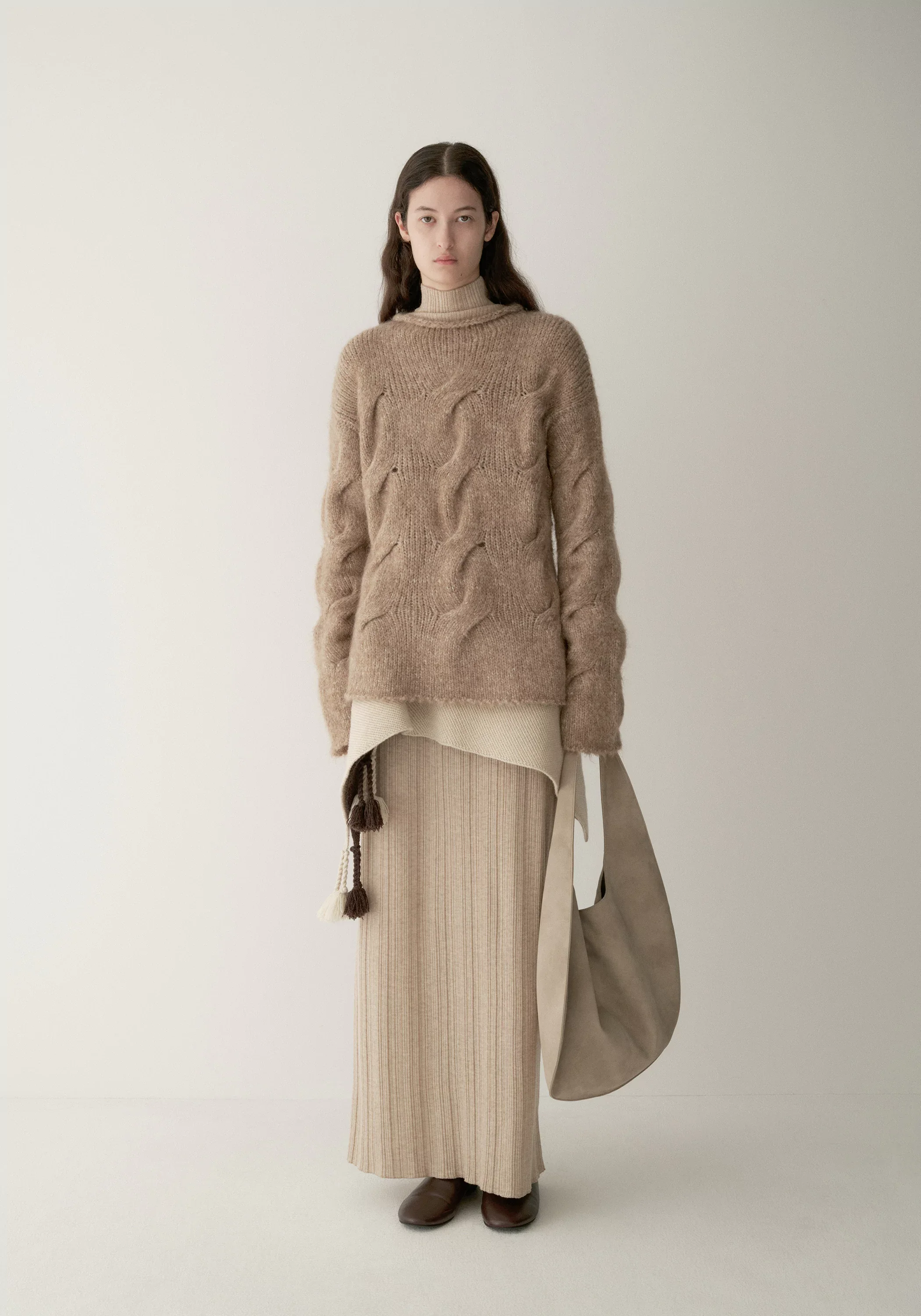 Hand-knitted Mohair-wool Sweater - Image 11