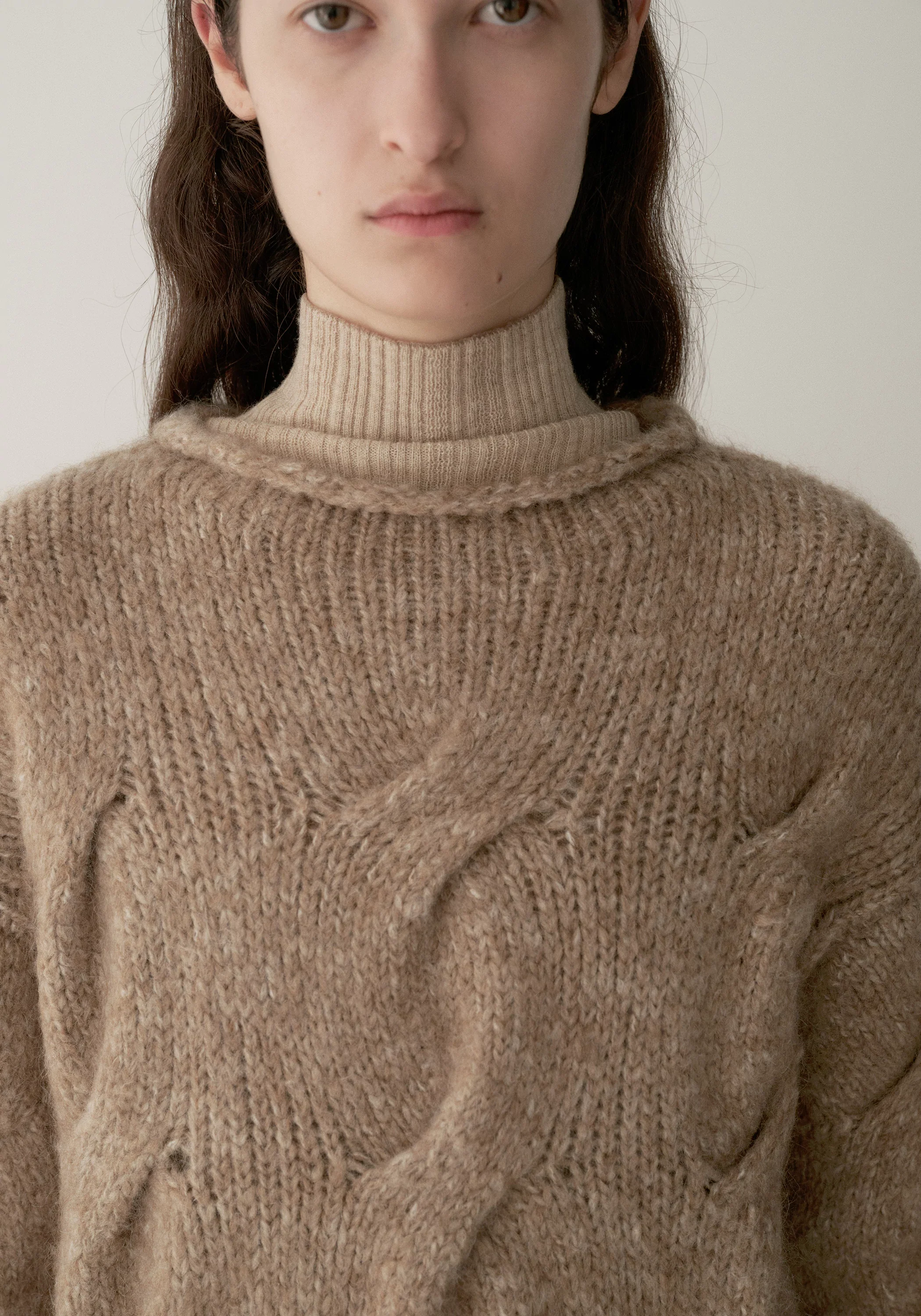 Hand-knitted Mohair-wool Sweater - Image 15