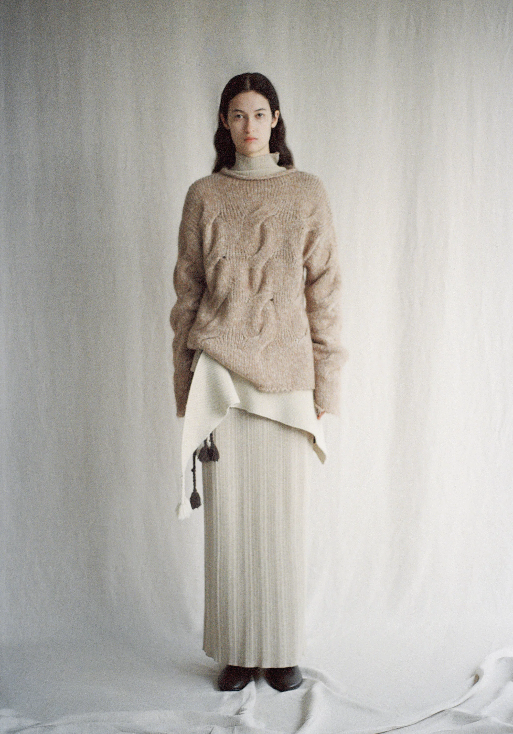 Hand-knitted Mohair-wool Sweater - Image 19