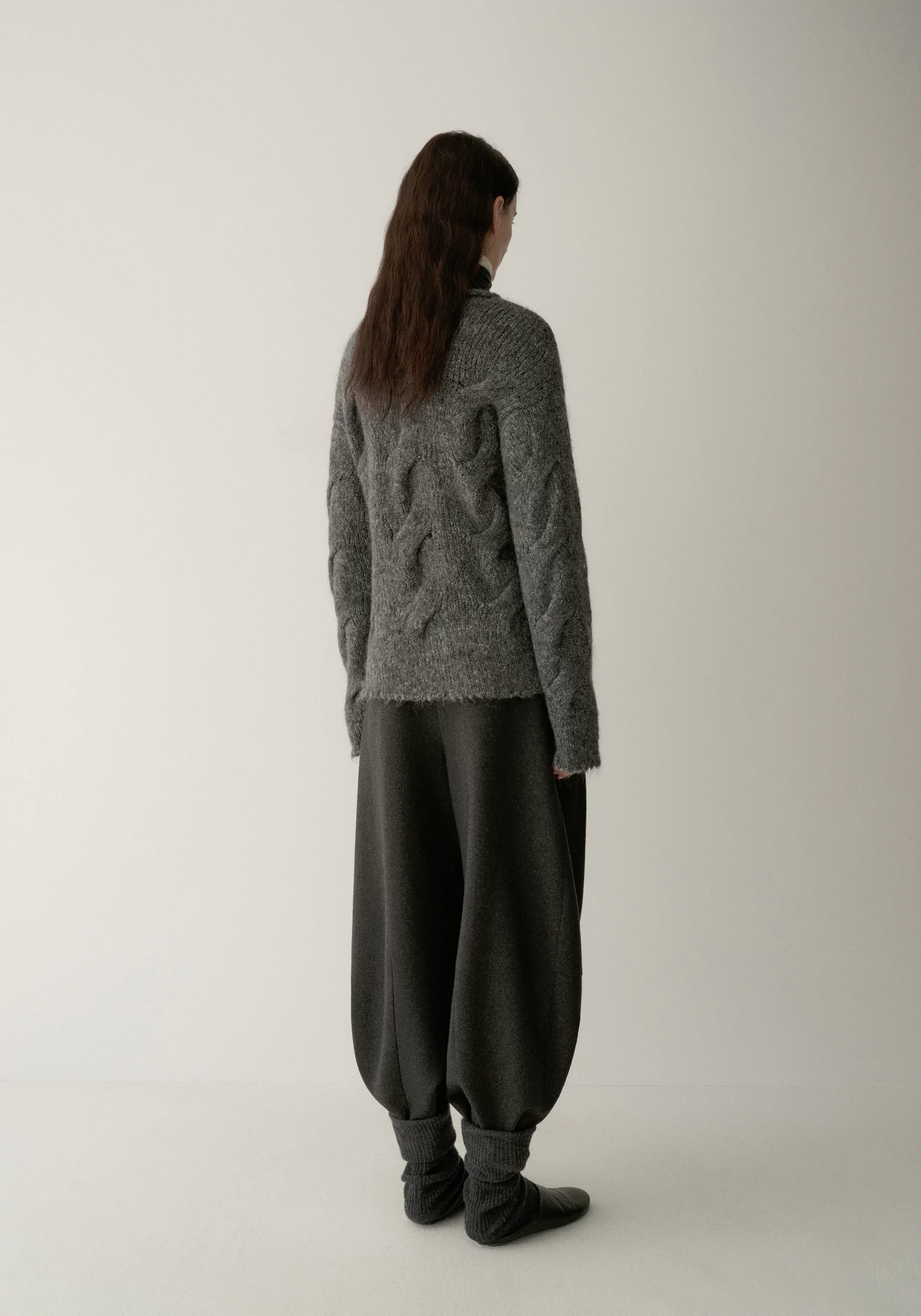 Hand-knitted Mohair-wool Sweater - Image 5