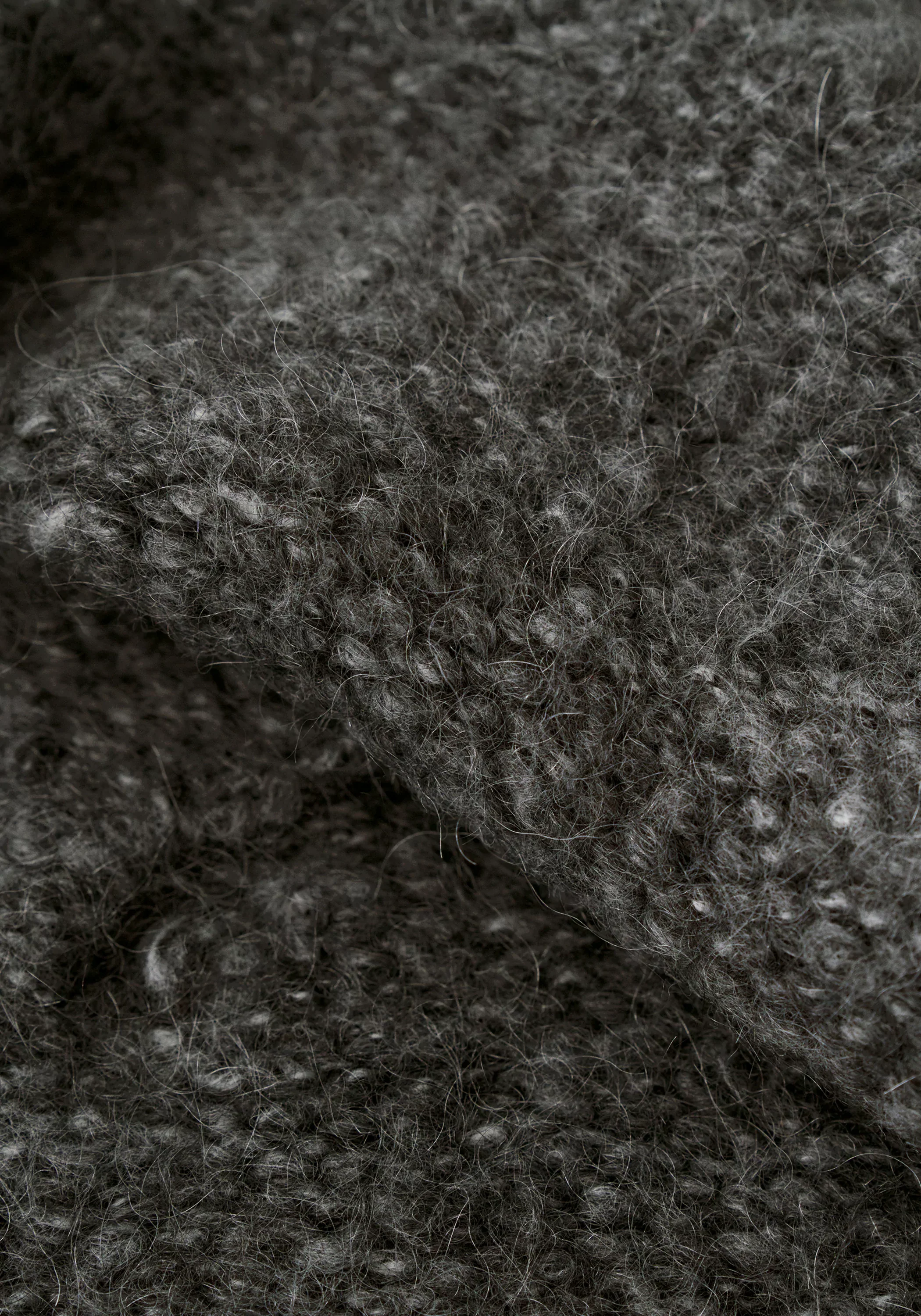 Hand-knitted Mohair-wool Sweater - Image 8