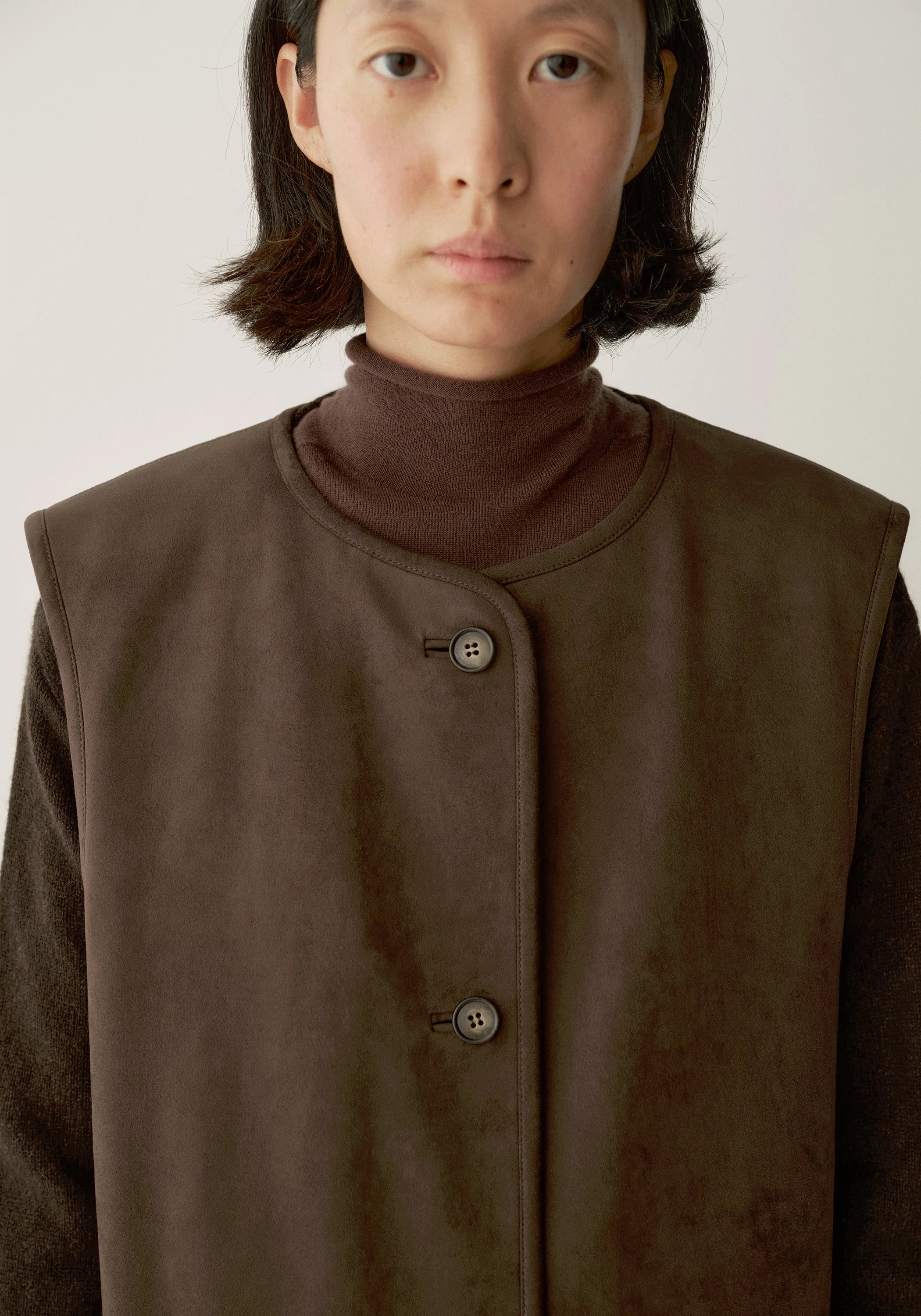 Suede-effect Vest - Image 10