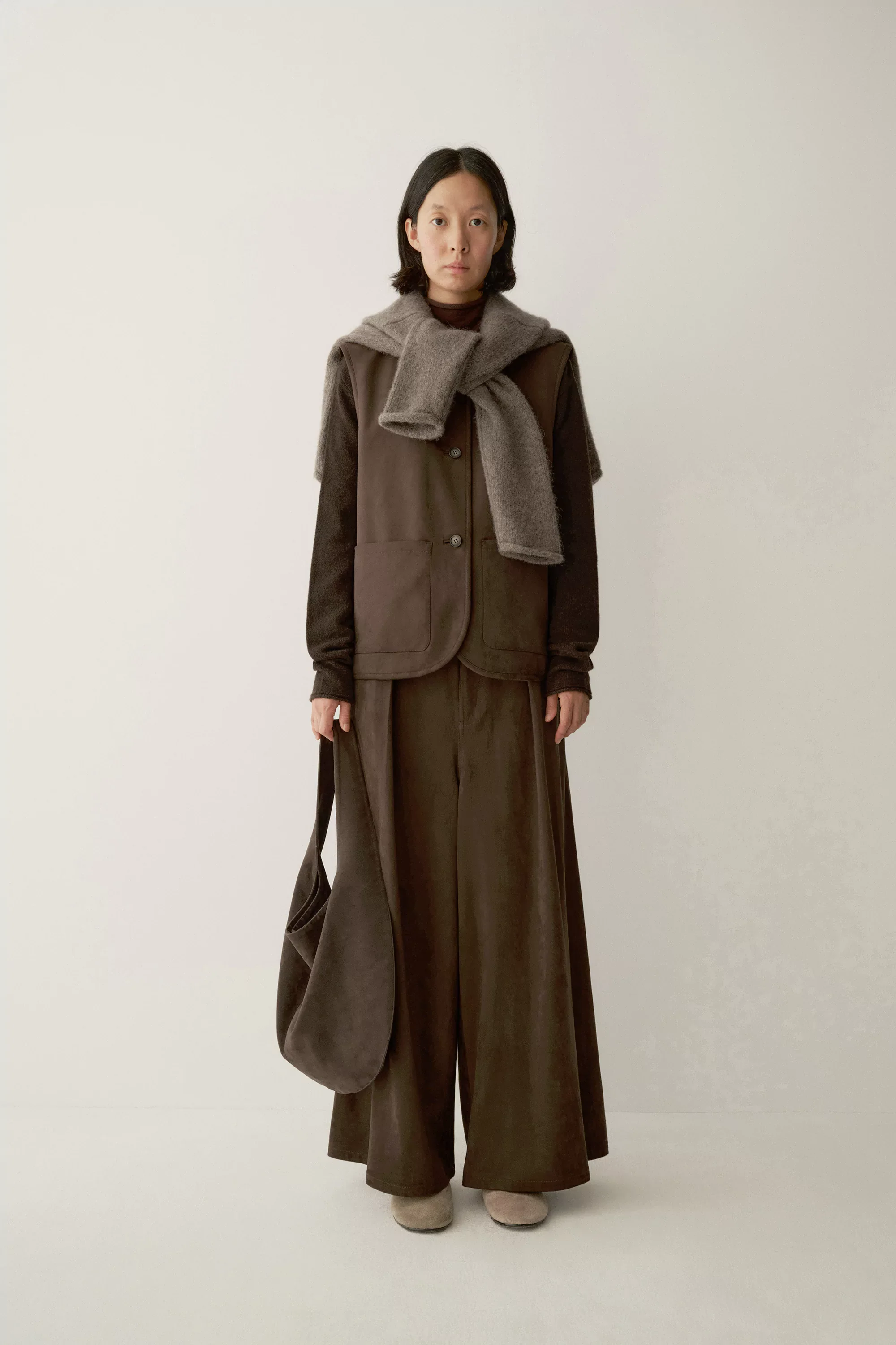 Suede-effect Vest - Image 2
