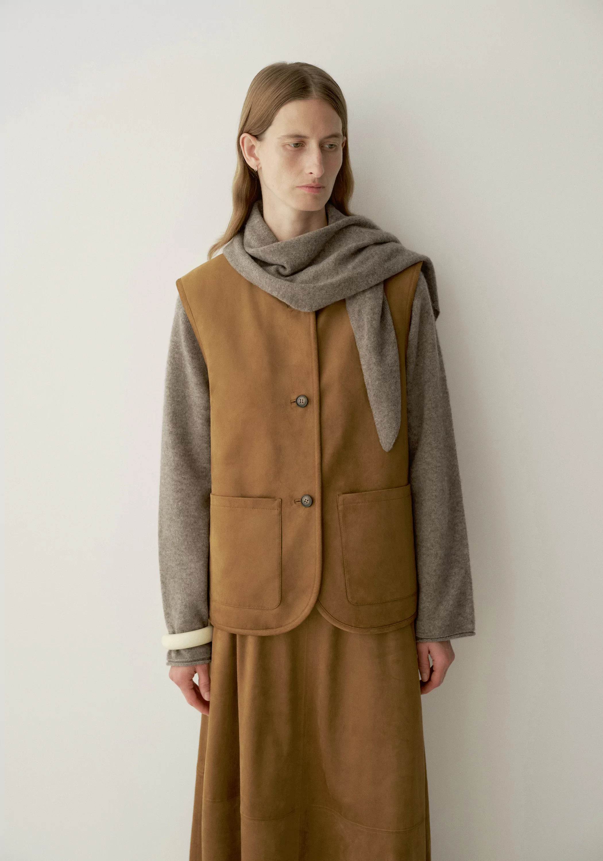 Suede-effect Vest - Image 20