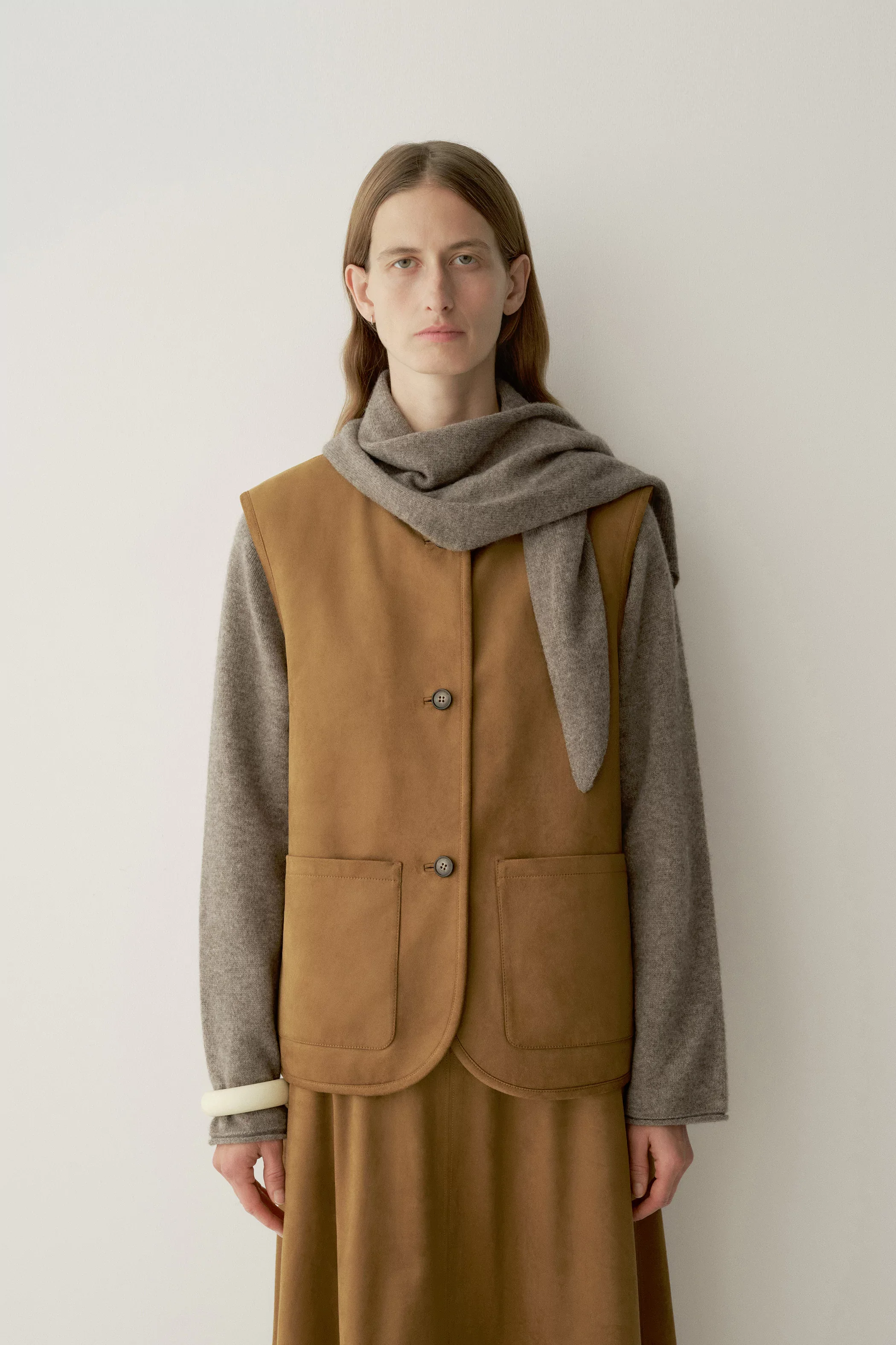 Suede-effect Vest - Image 3