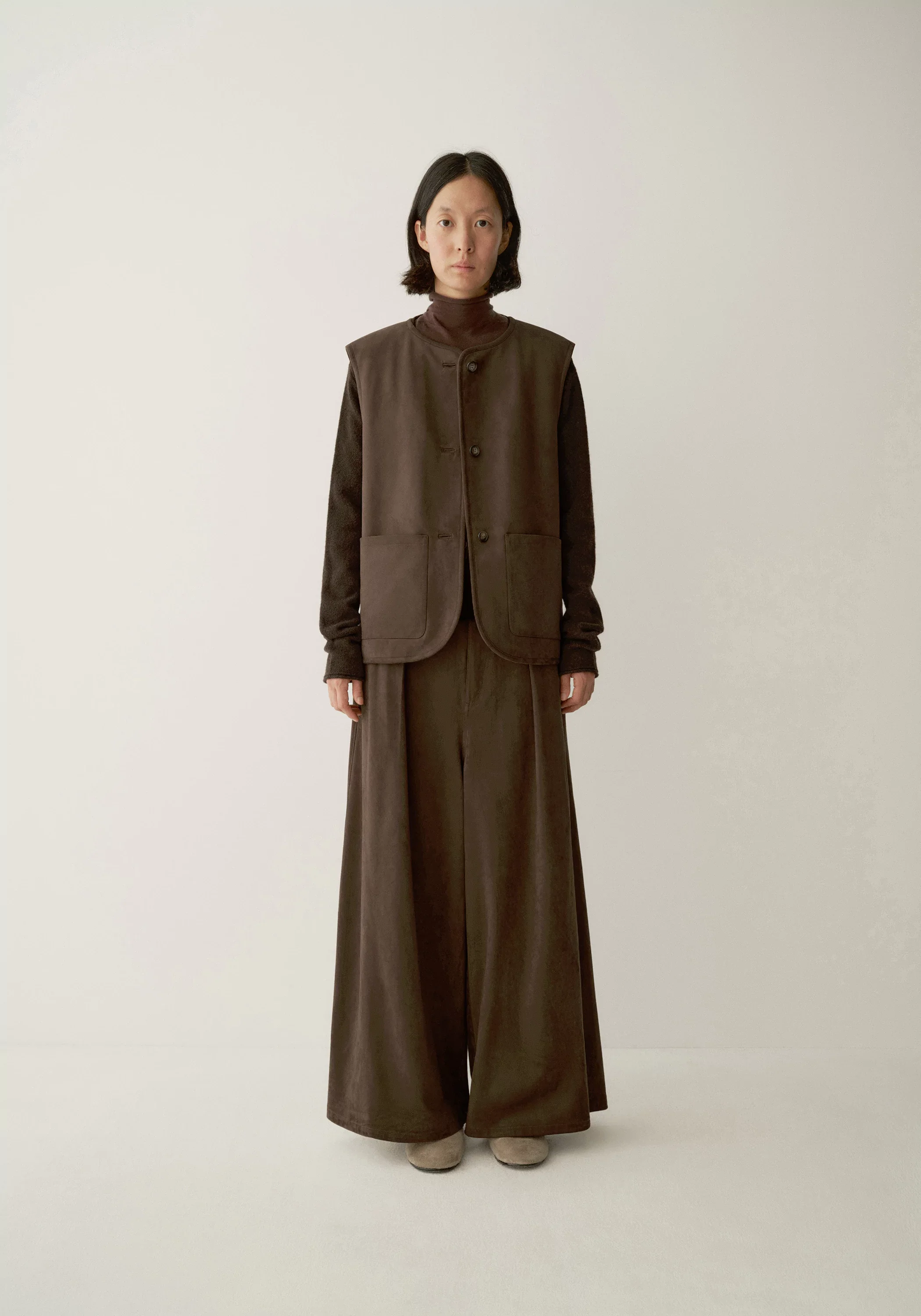 Suede-effect Vest - Image 5