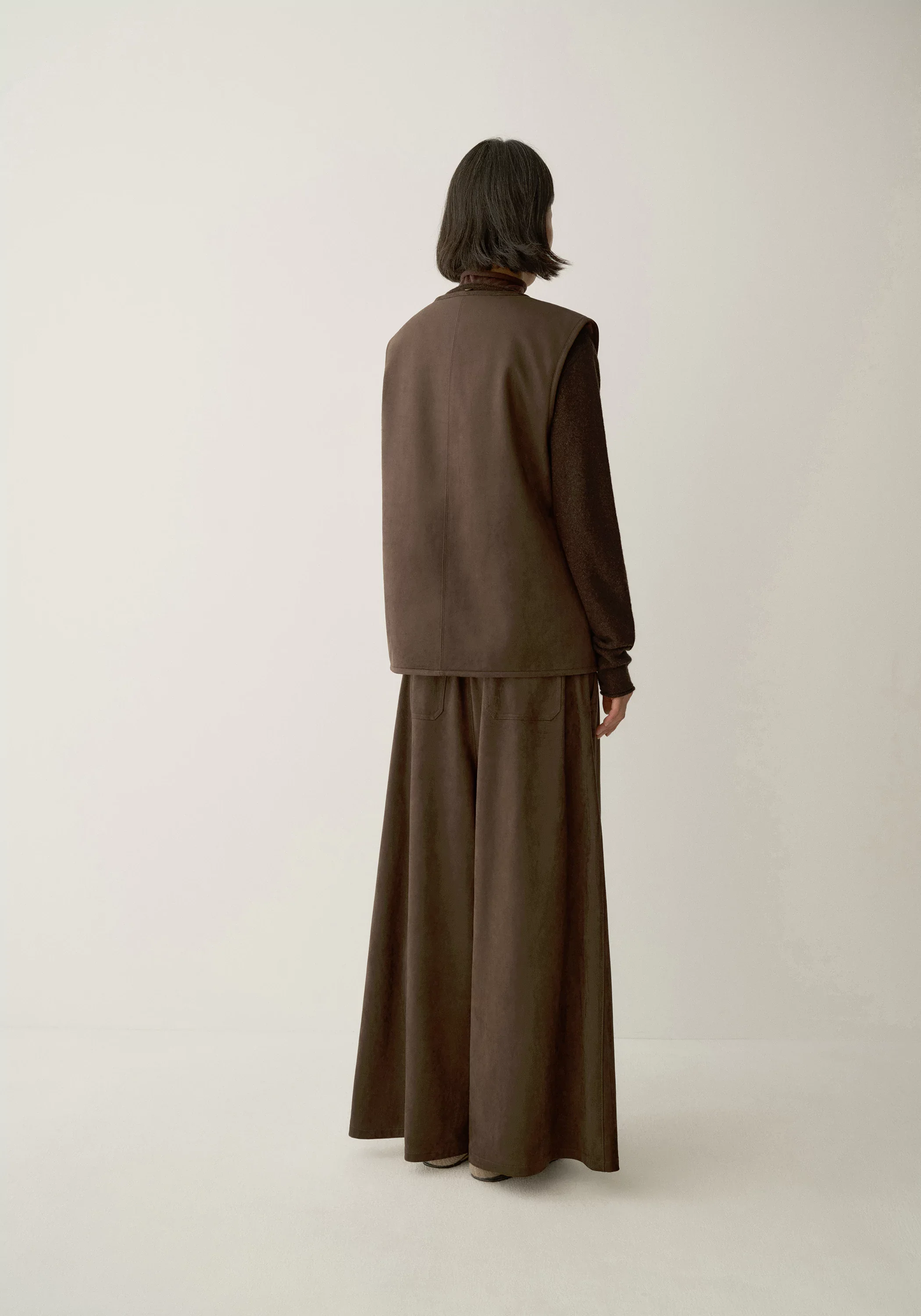 Suede-effect Vest - Image 6