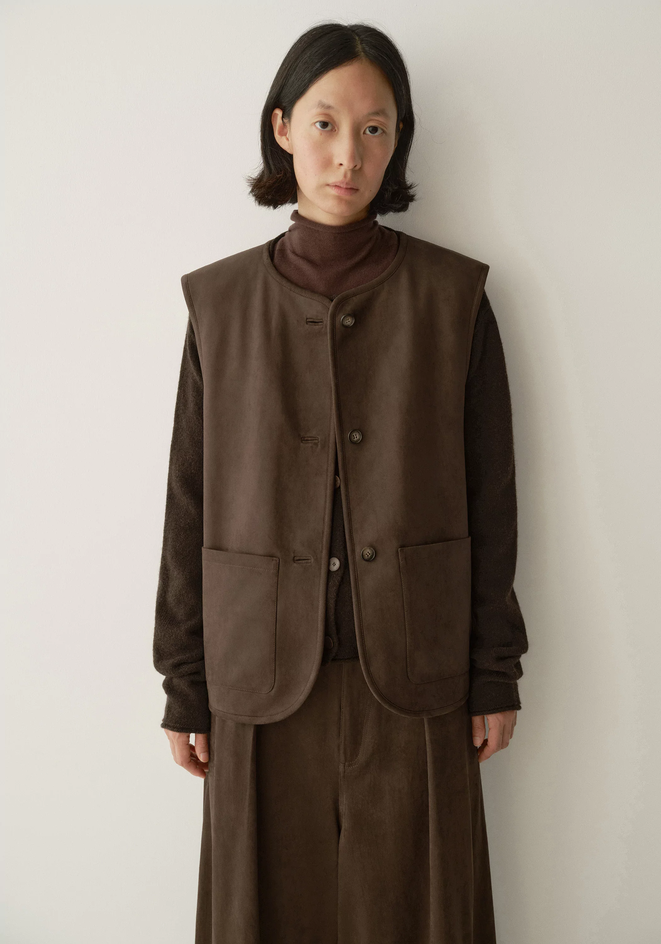 Suede-effect Vest - Image 7