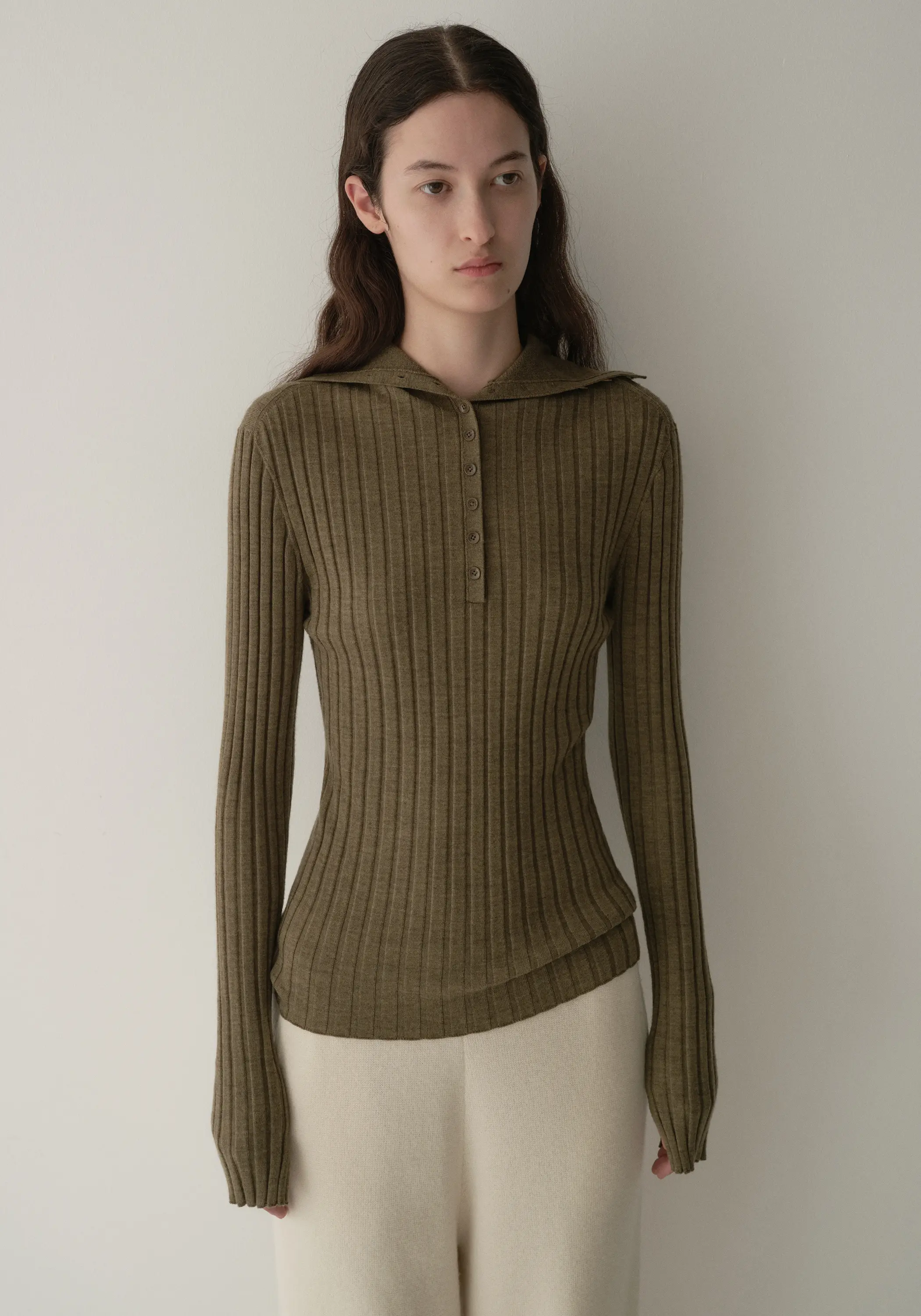 Two-way Merino Wool Seamless Top - Image 21