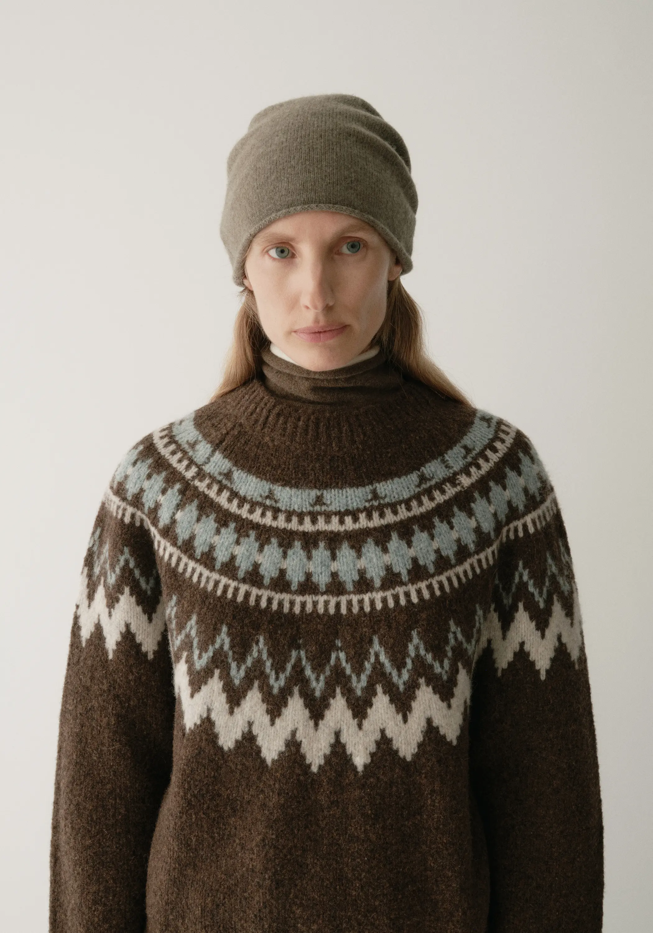 Merino Wool Fair Isle Top - Image 14