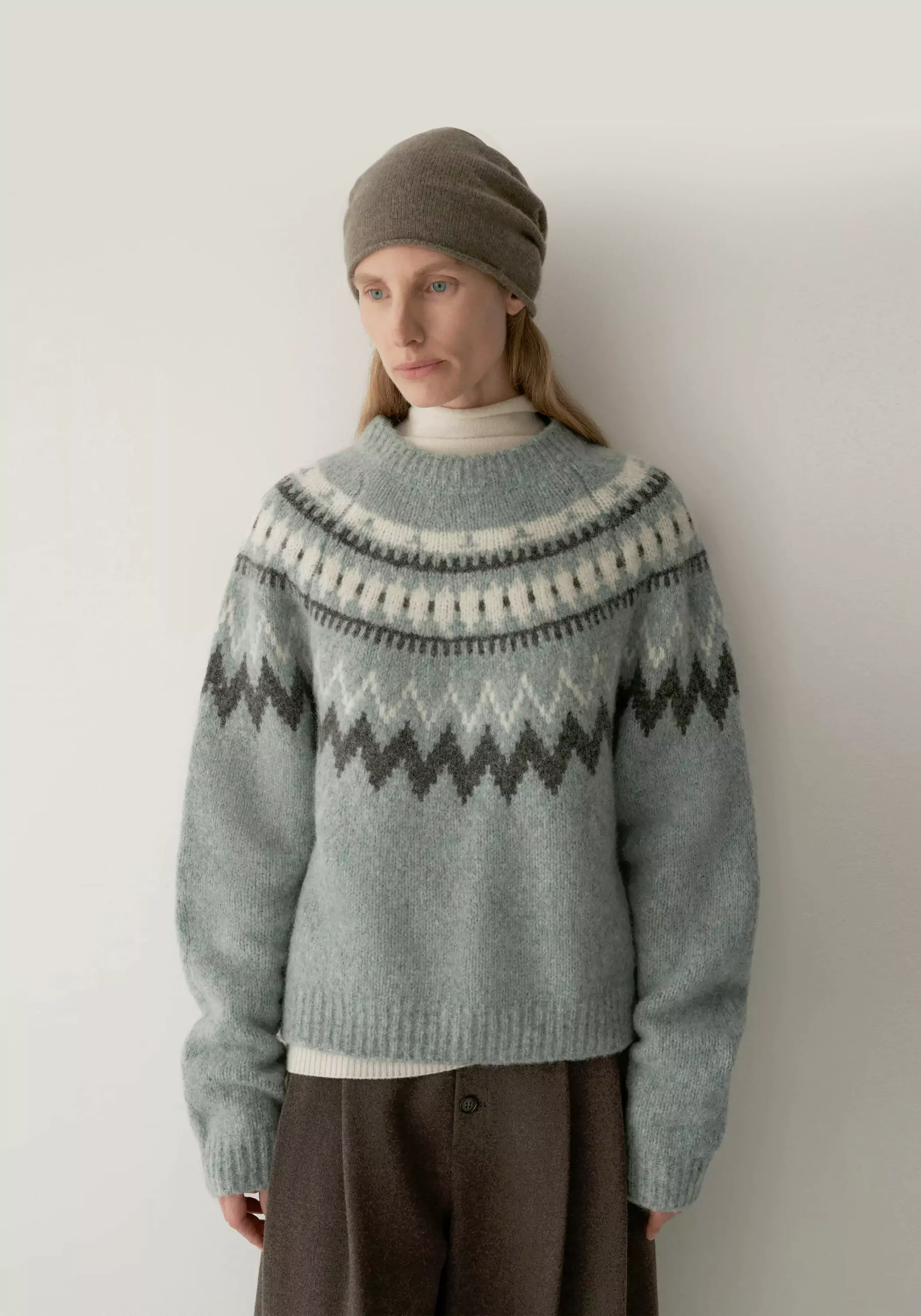 Merino Wool Fair Isle Top - Image 3