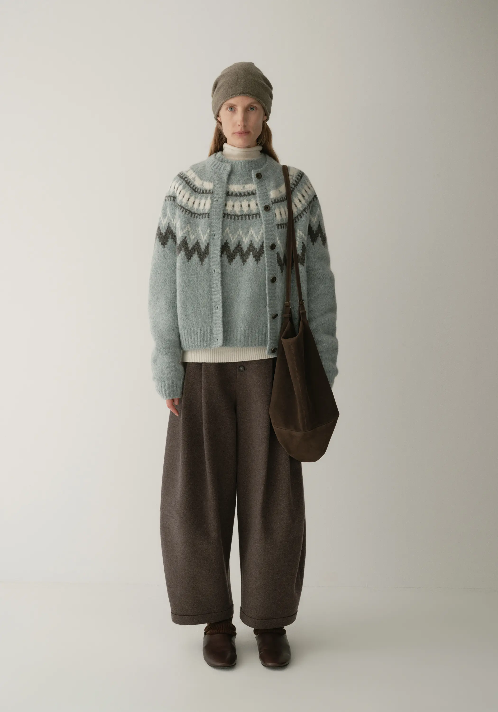 Merino Wool Fair Isle Top - Image 4