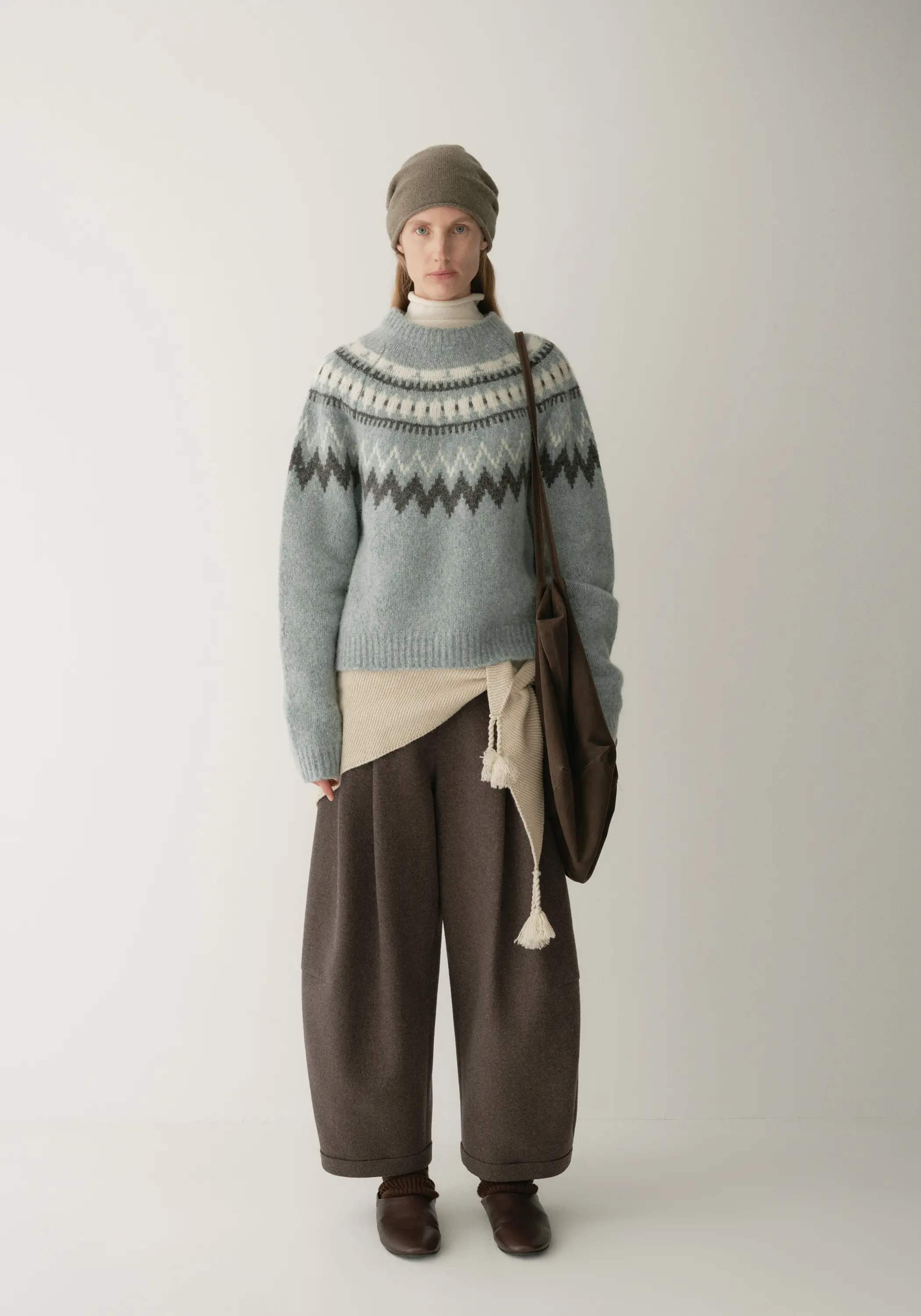 Merino Wool Fair Isle Top - Image 5