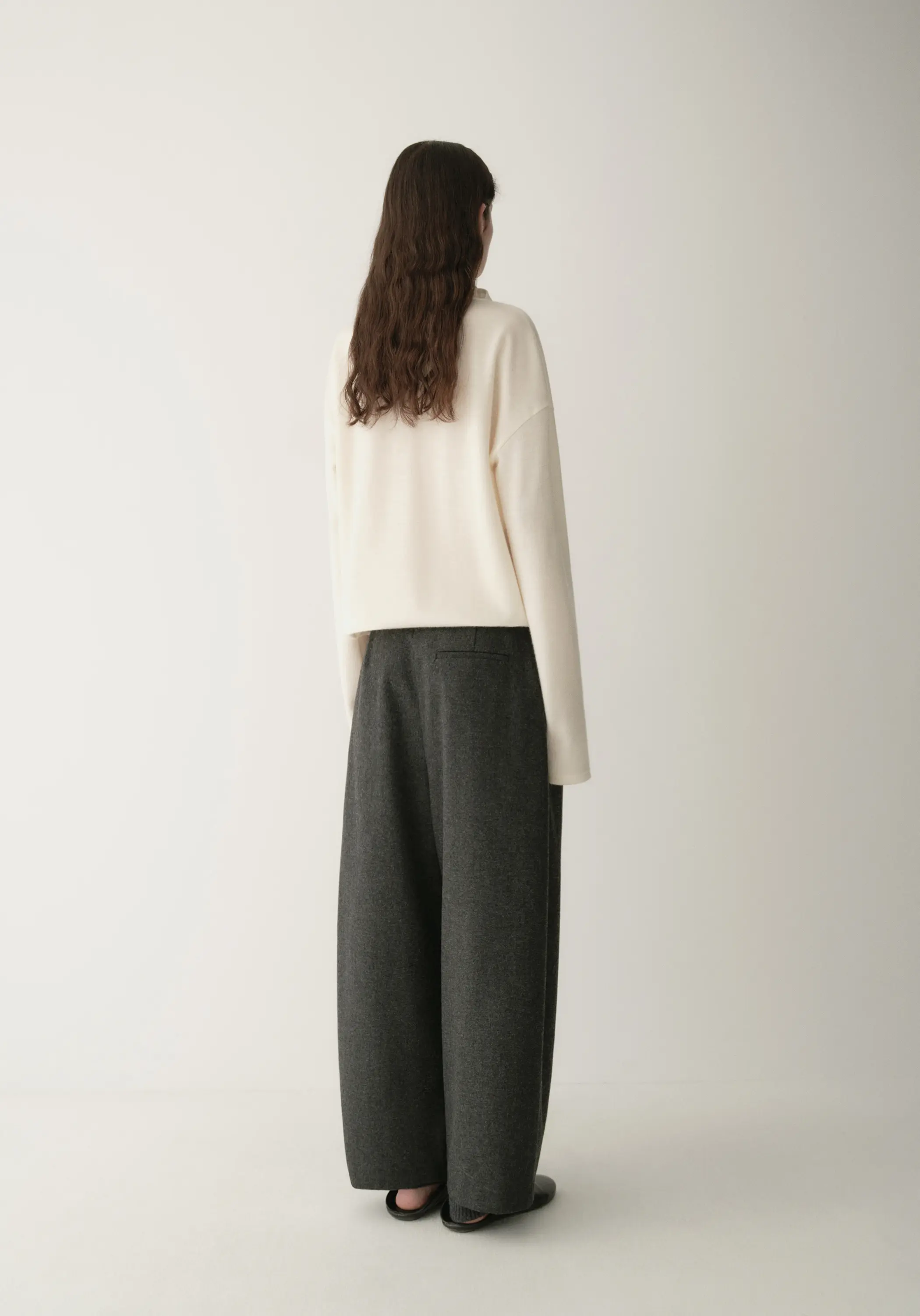 Asymmetric Cropped Pants - Image 8