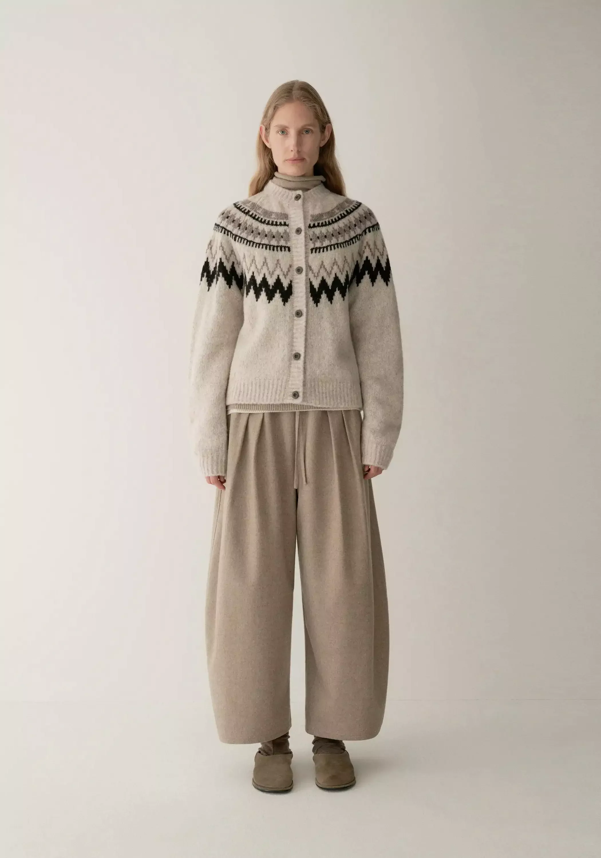 Belted Cropped Pants - Image 3