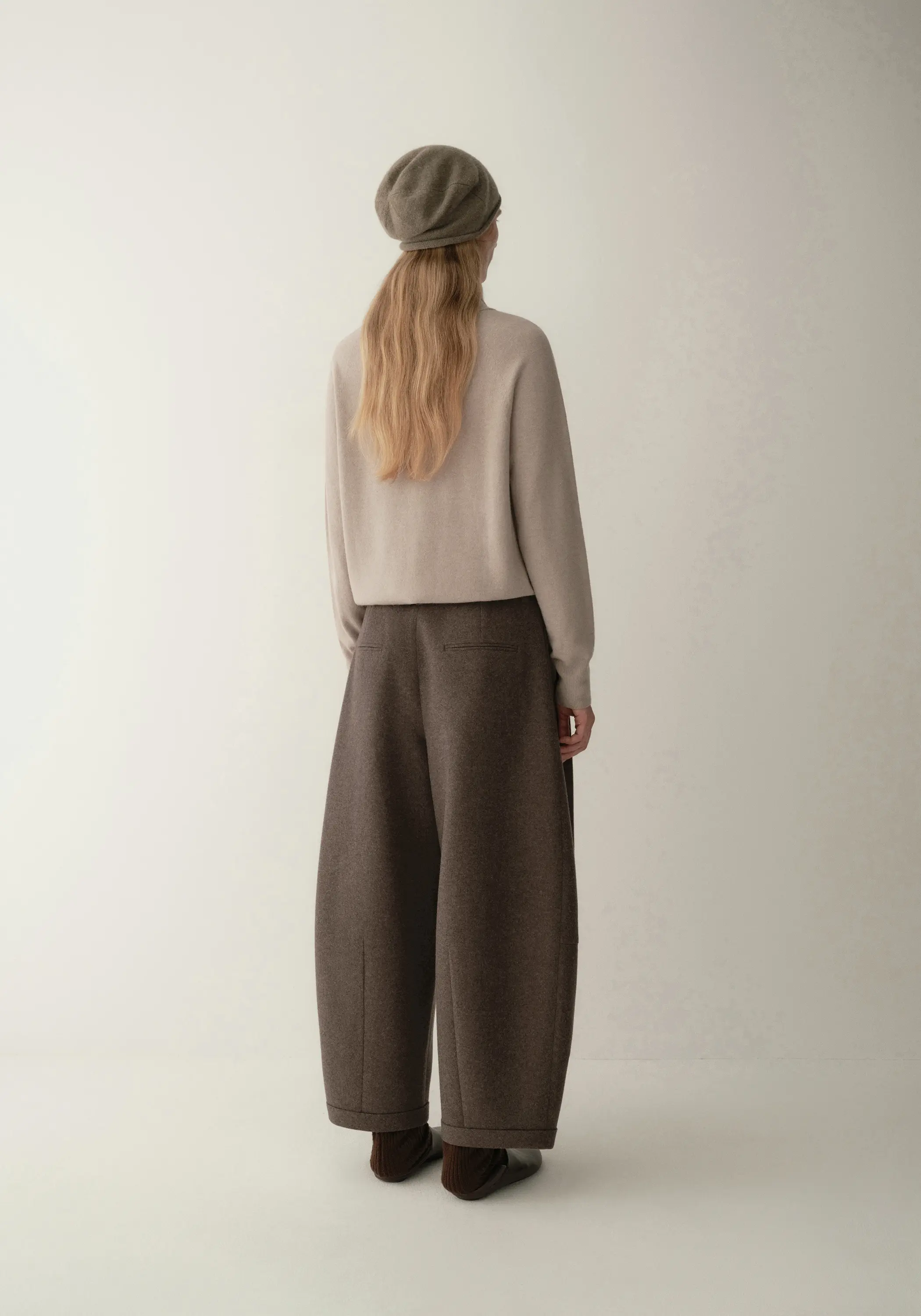 Decorated Ballon Wool Pants - Image 8