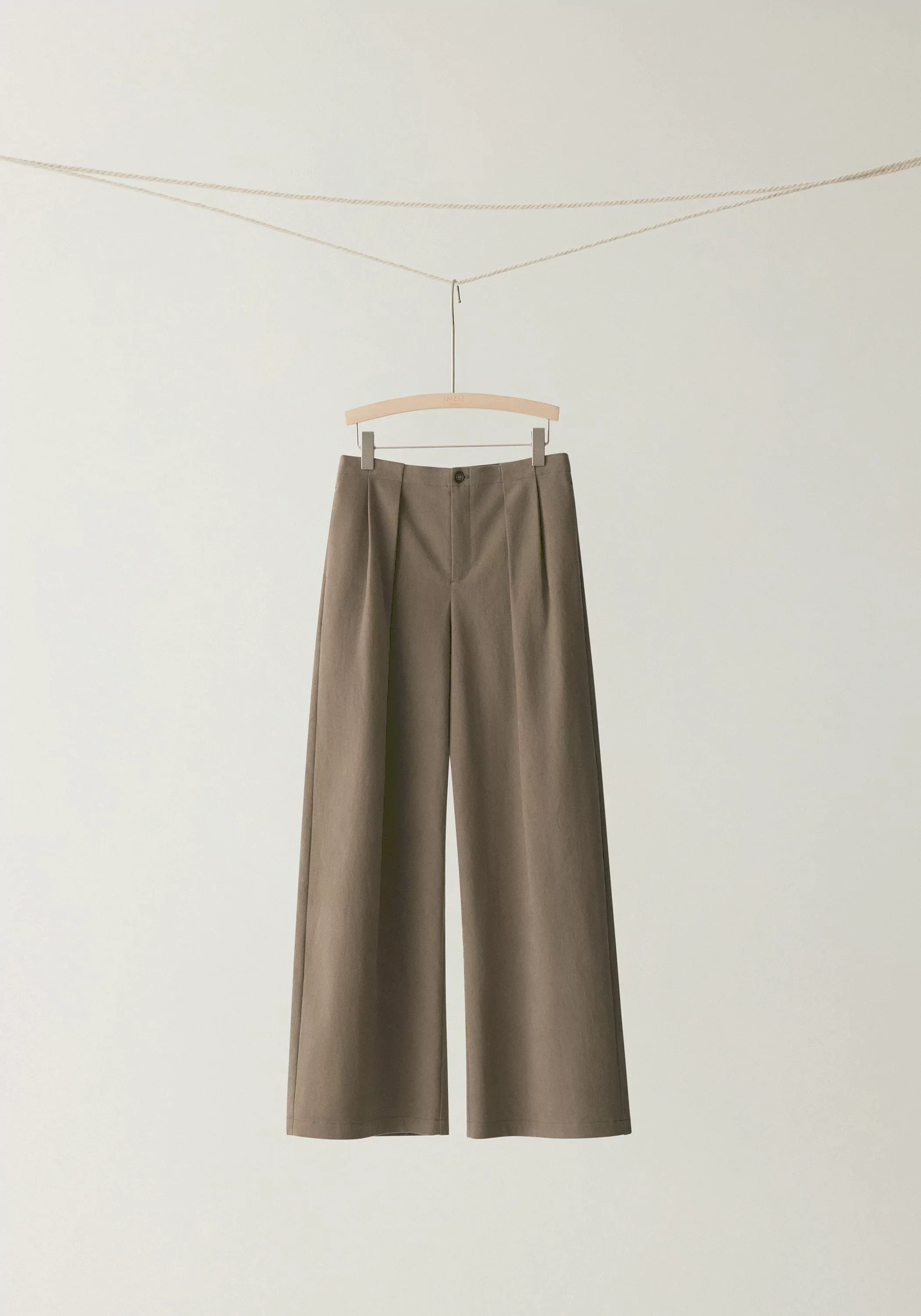 Brushed Wide-Leg Pants - Image 13