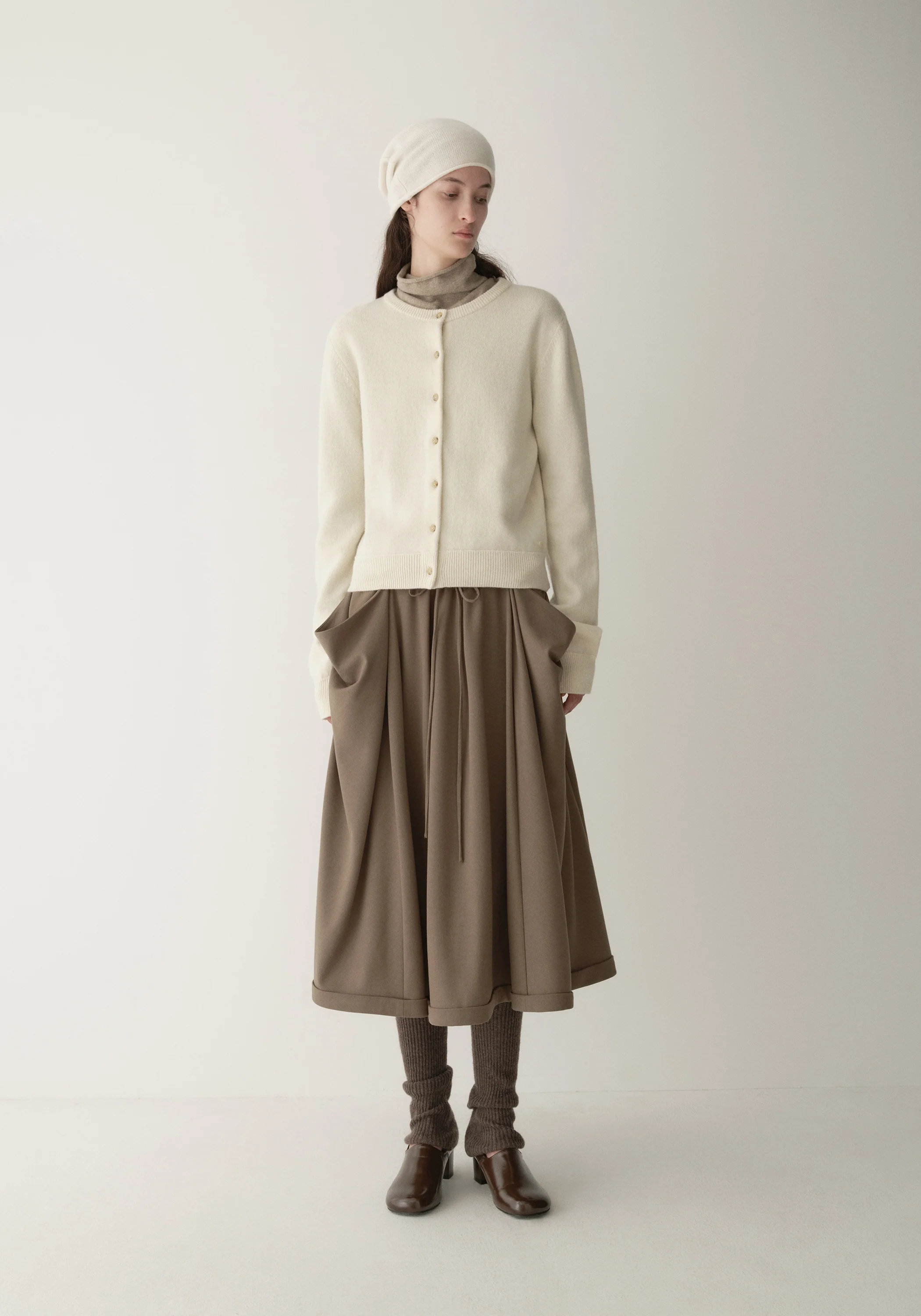 Structured A-line Skirt - Image 4