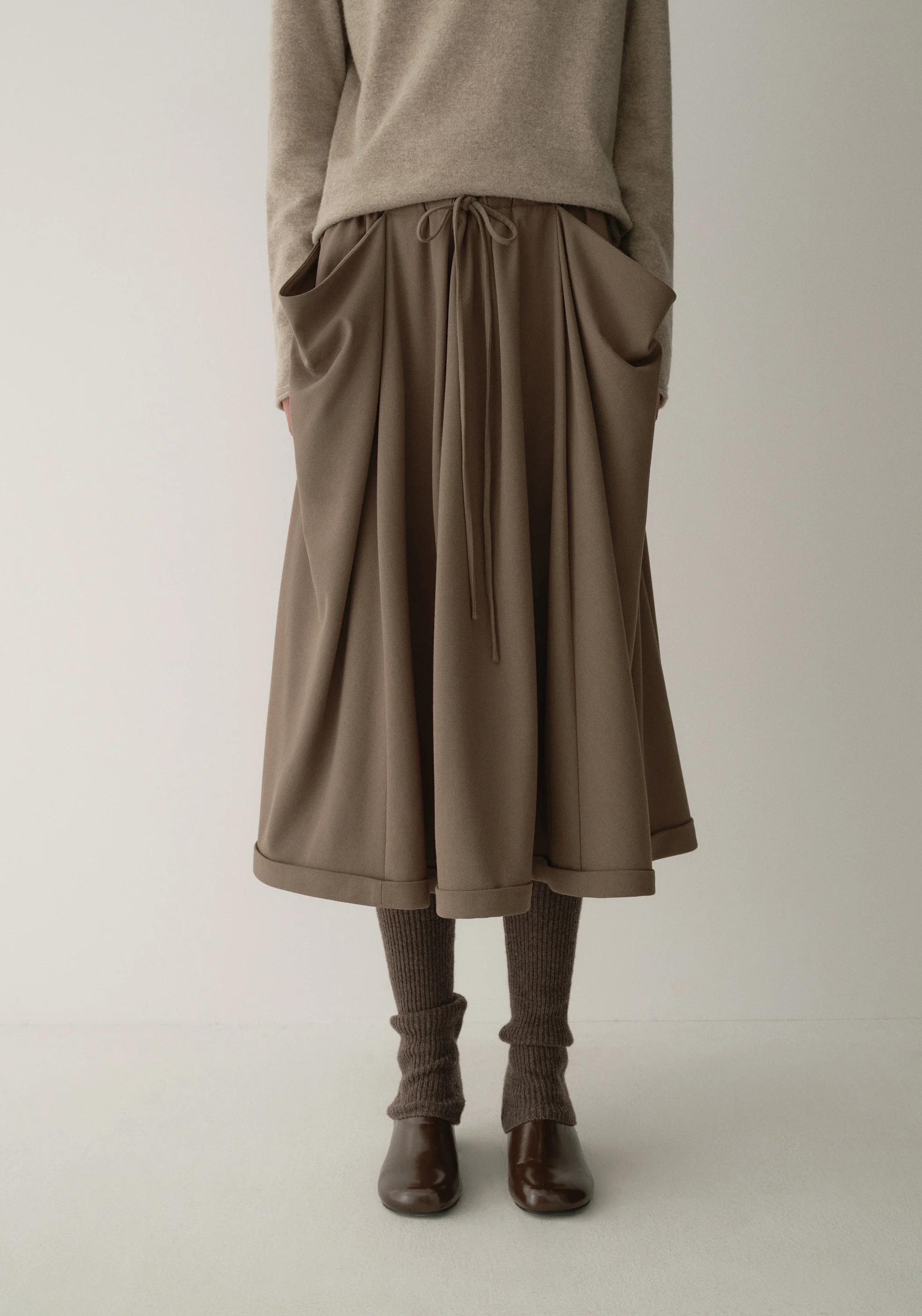 Structured A-line Skirt - Image 5