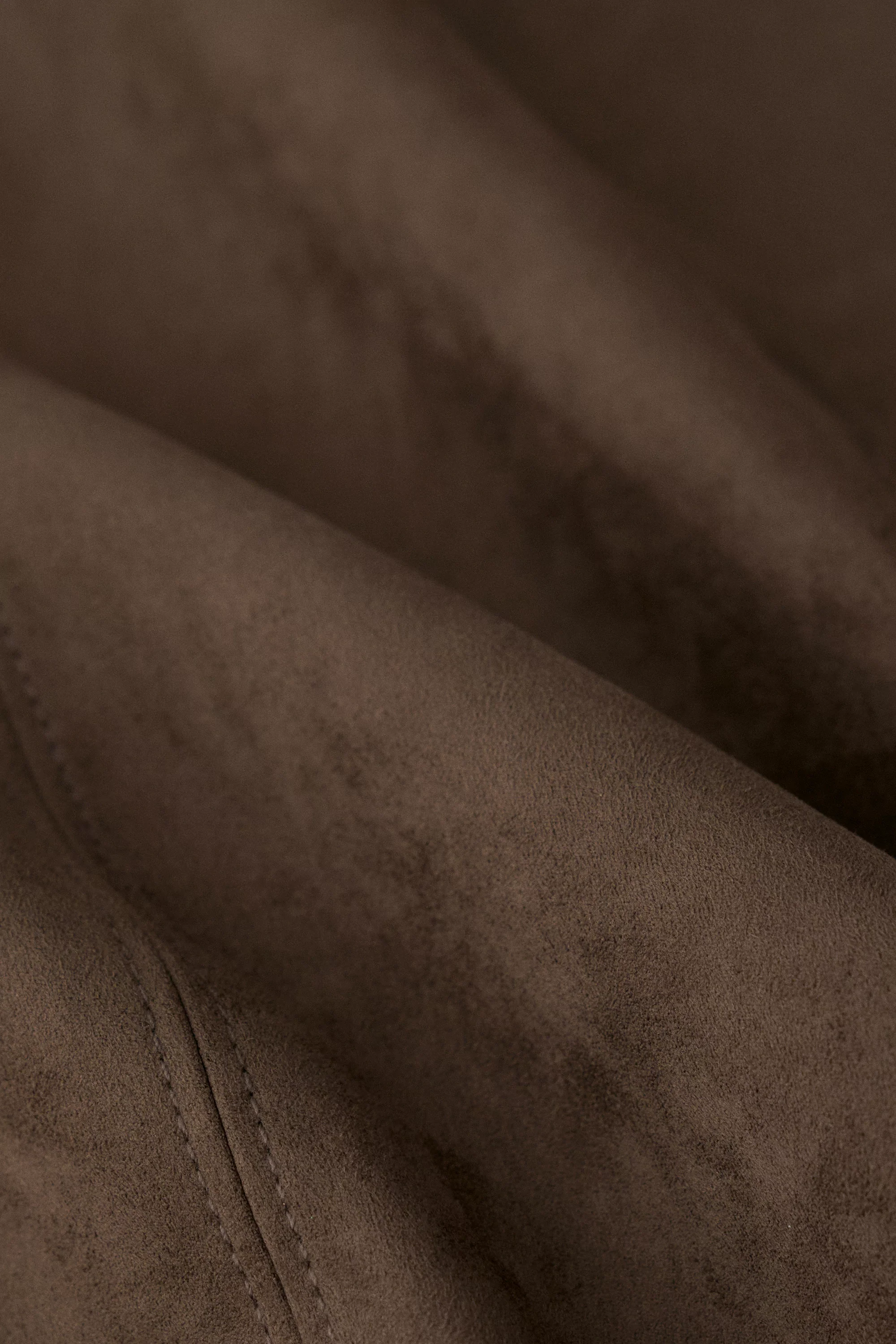 Suede-effect Double-Pleat Pants - Image 11