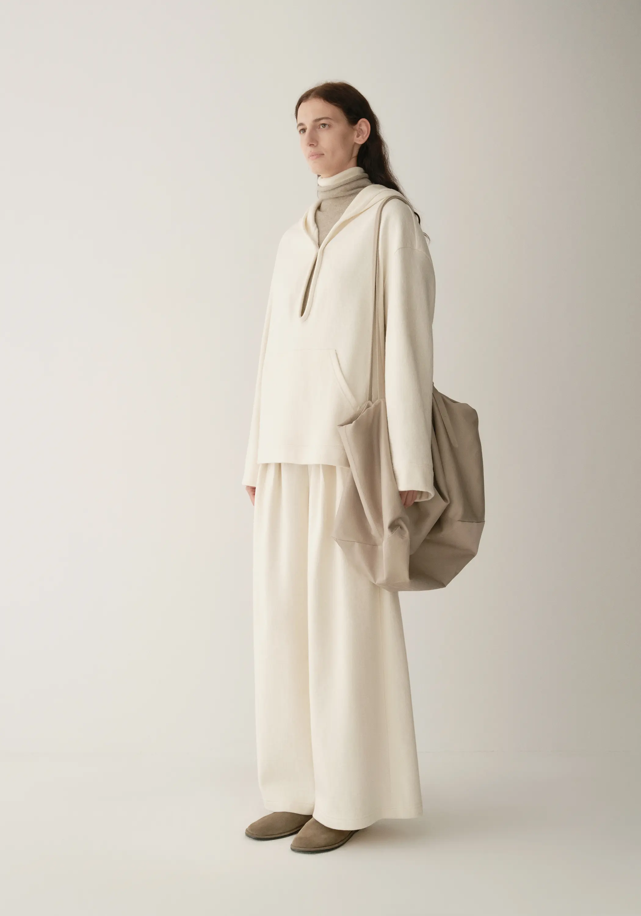 Elasticated Wide-leg Pants - Image 2