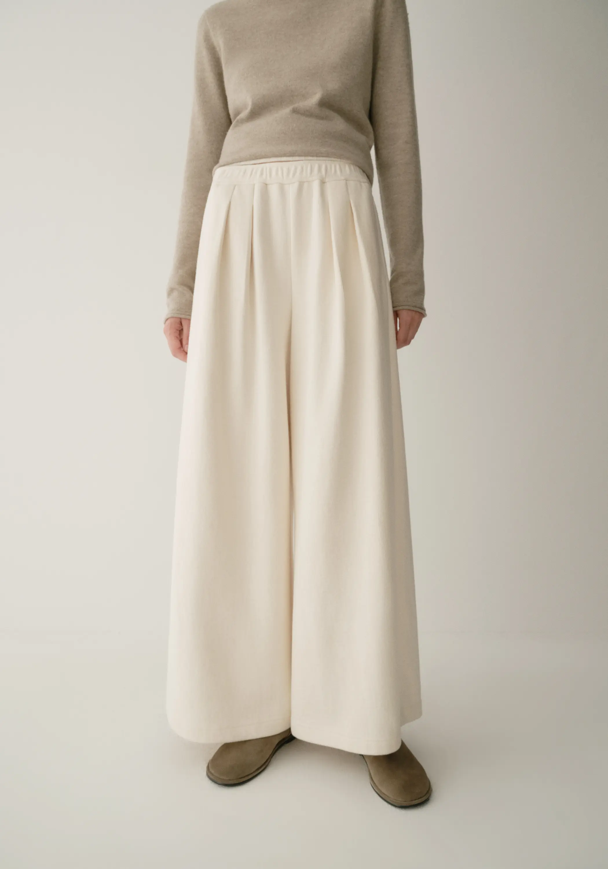 Elasticated Wide-leg Pants - Image 6