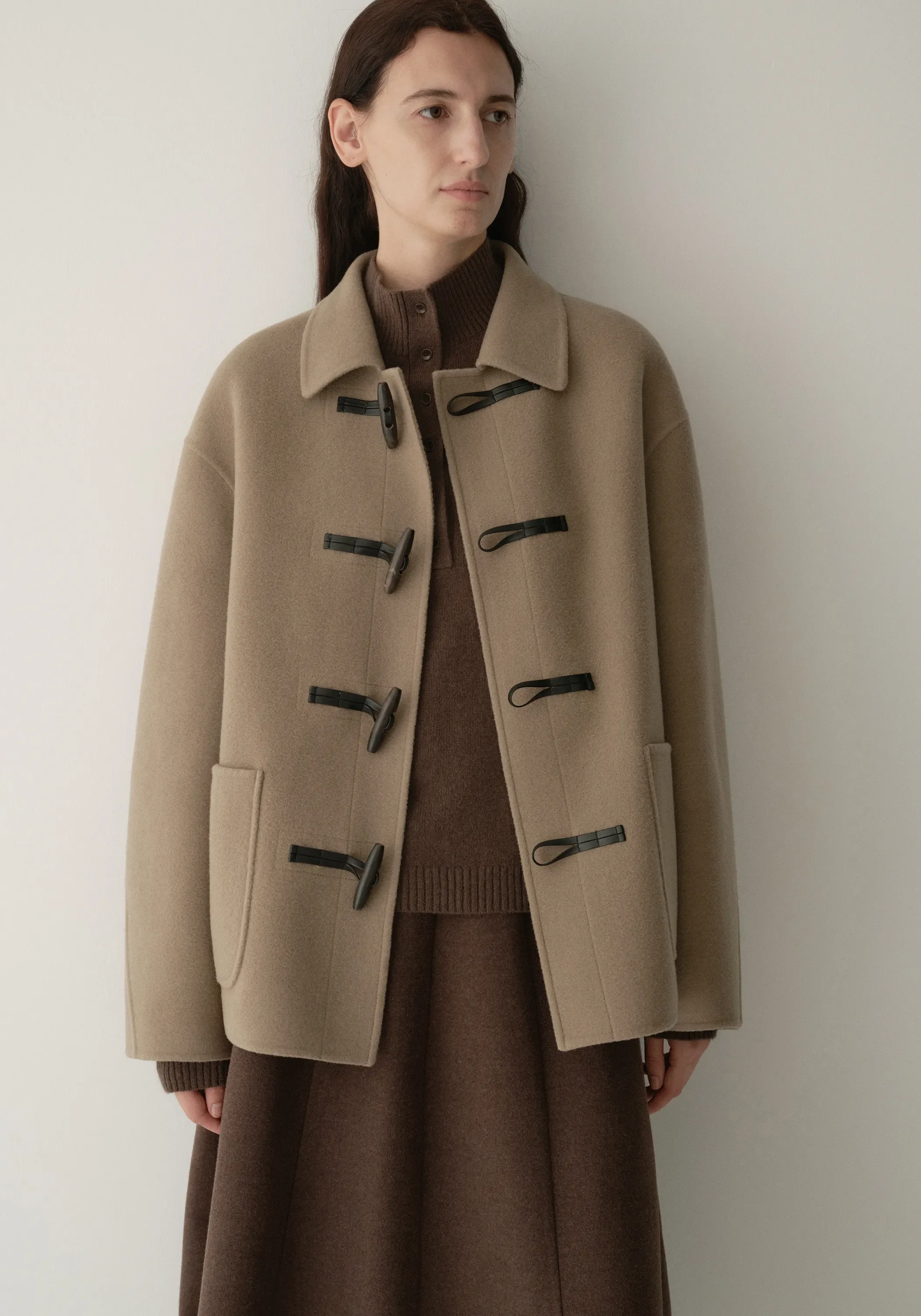 Wool-cashmere Toggle Coat - Image 10