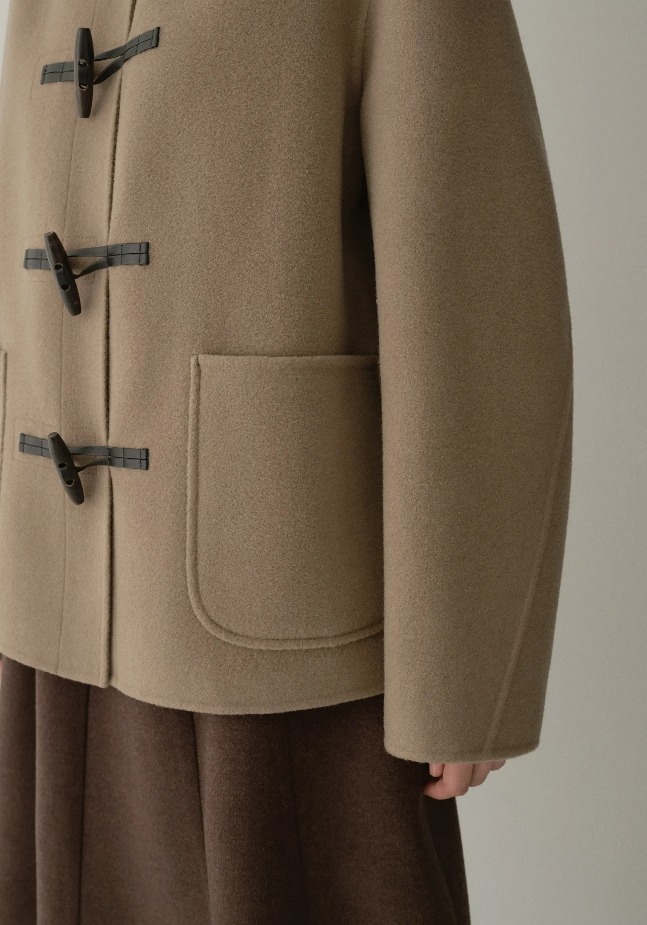 Wool-cashmere Toggle Coat - Image 14