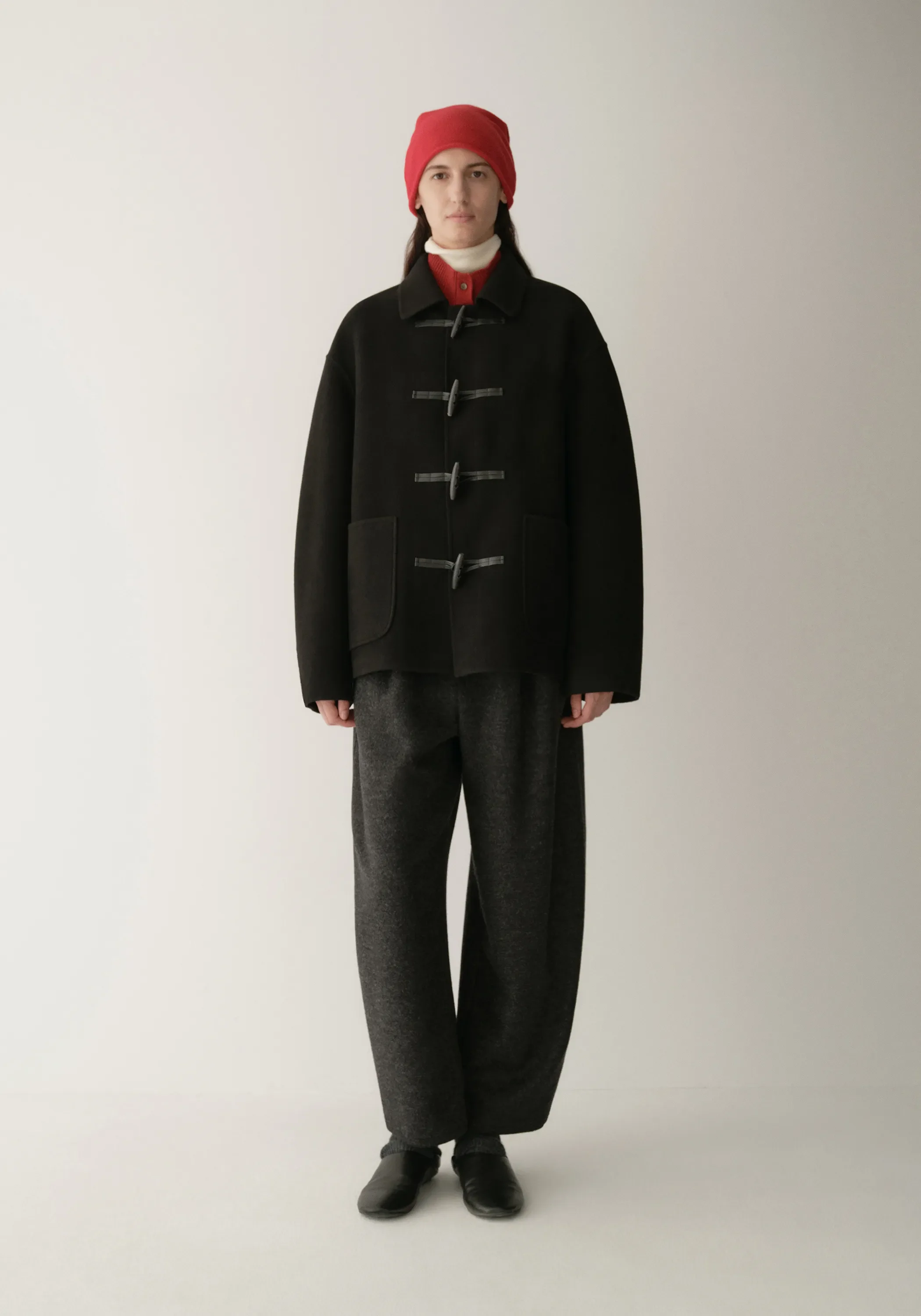Wool-cashmere Toggle Coat - Image 4