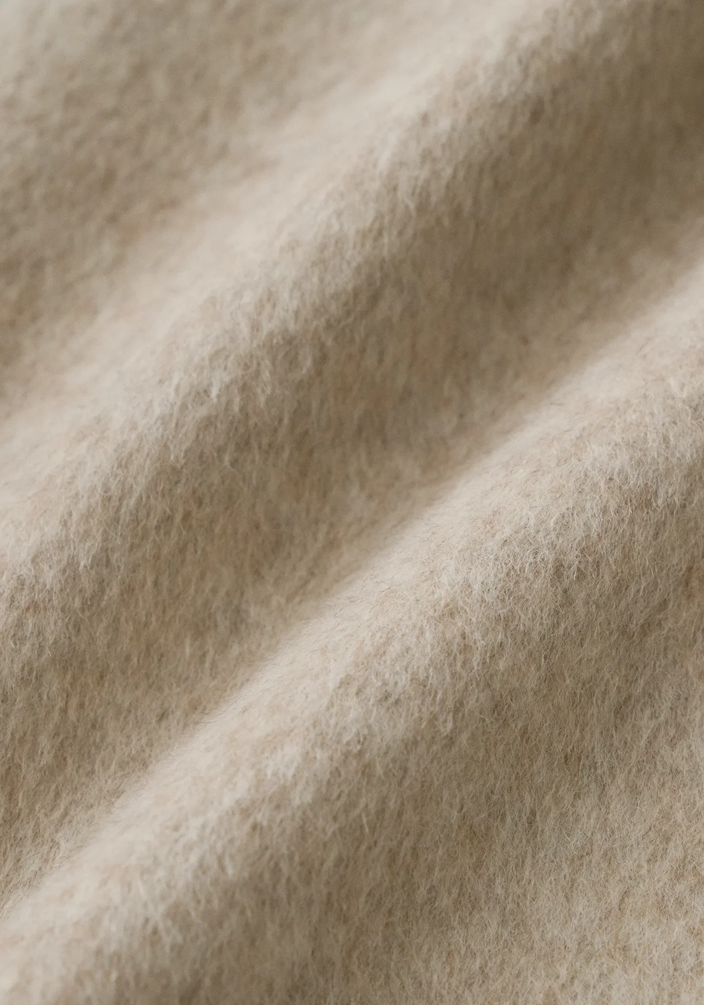 Asymmetric Alpaca Wool Short Coat - Image 22