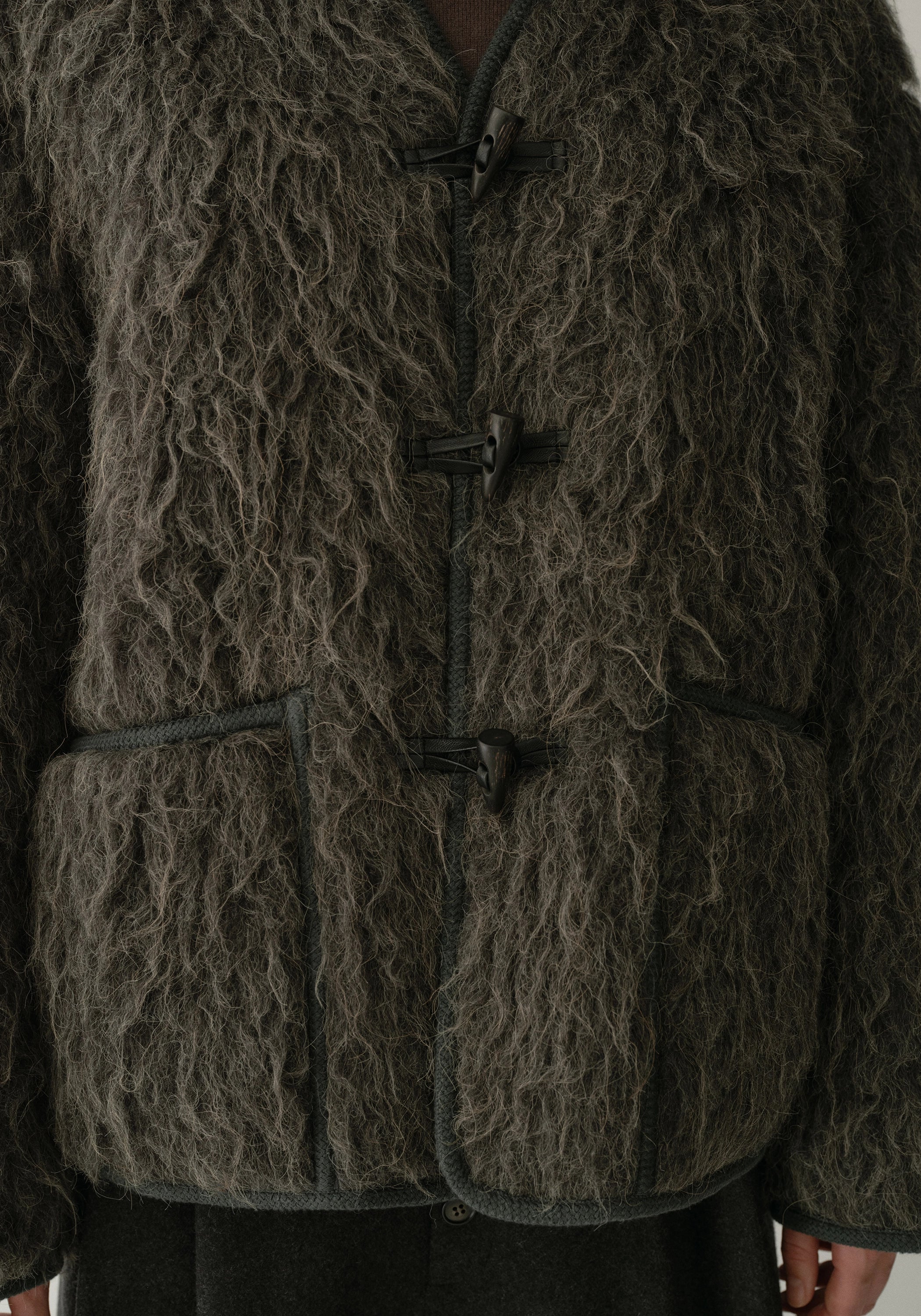 Loop-wrapped Short Jacket - Image 10