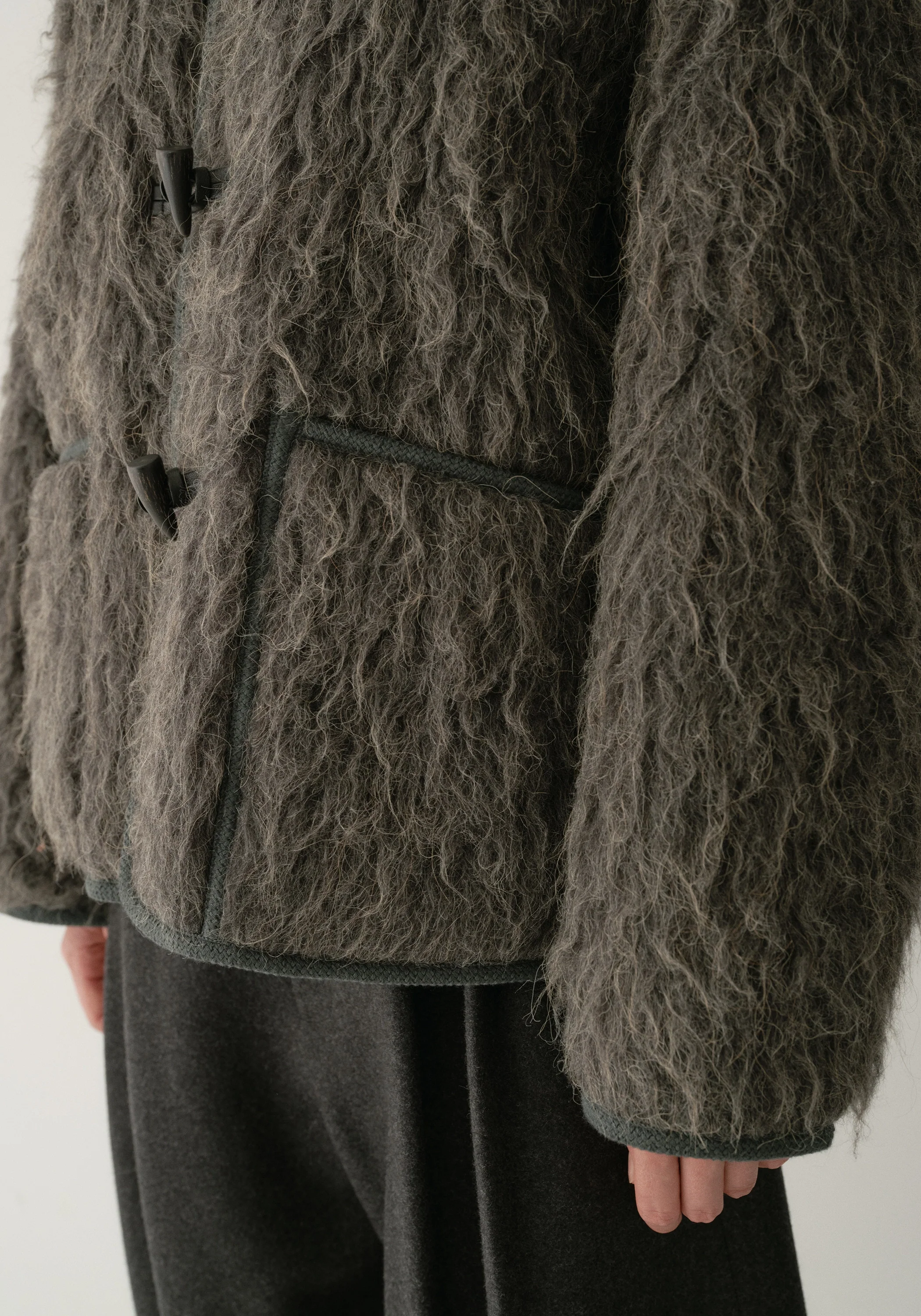 Loop-wrapped Short Jacket - Image 11