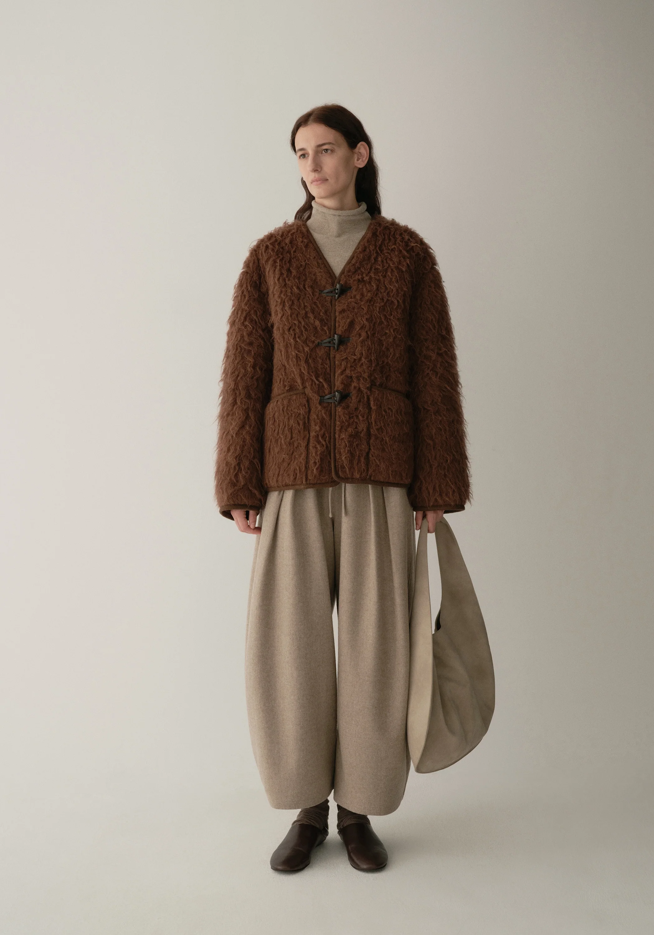 Loop-wrapped Short Jacket - Image 15