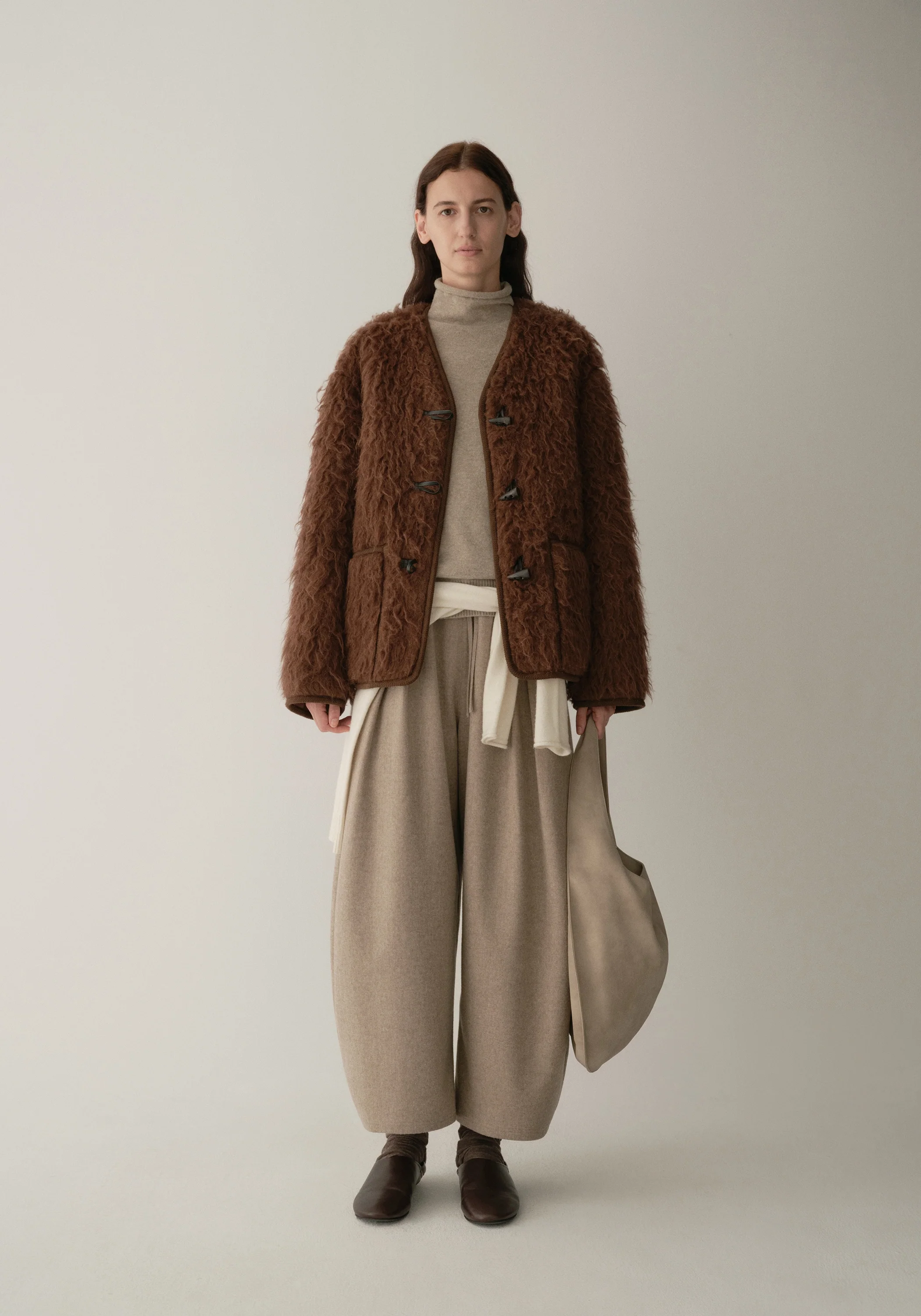 Loop-wrapped Short Jacket - Image 17