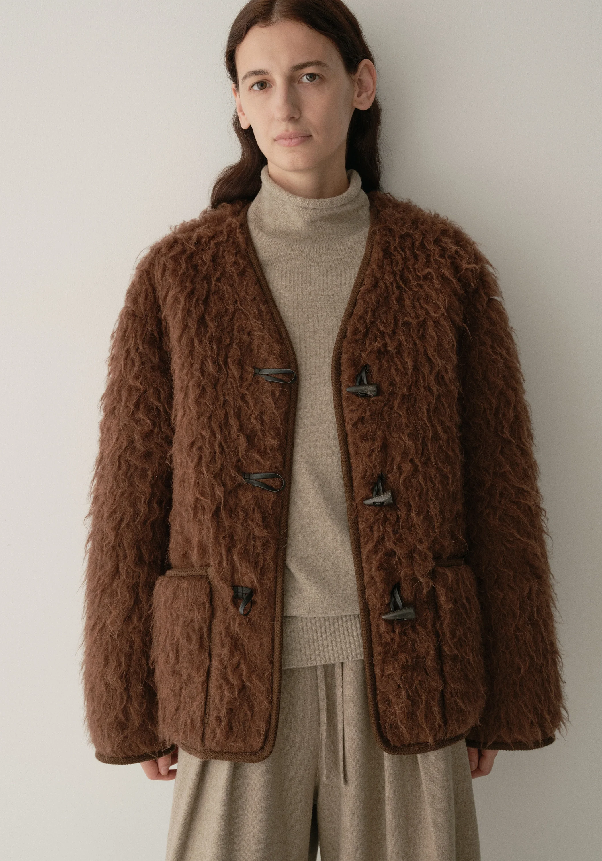Loop-wrapped Short Jacket - Image 19