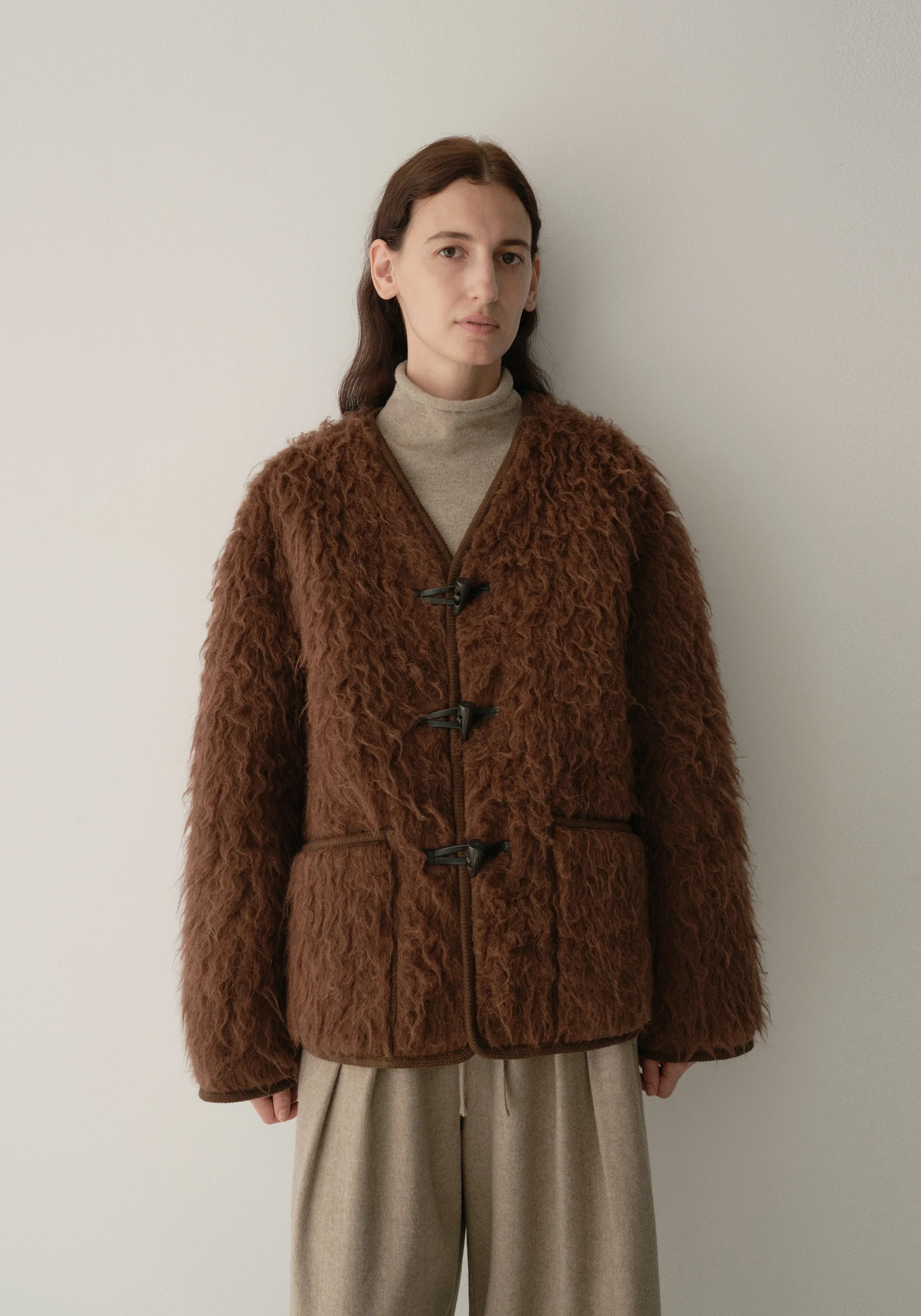 Loop-wrapped Short Jacket - Image 3