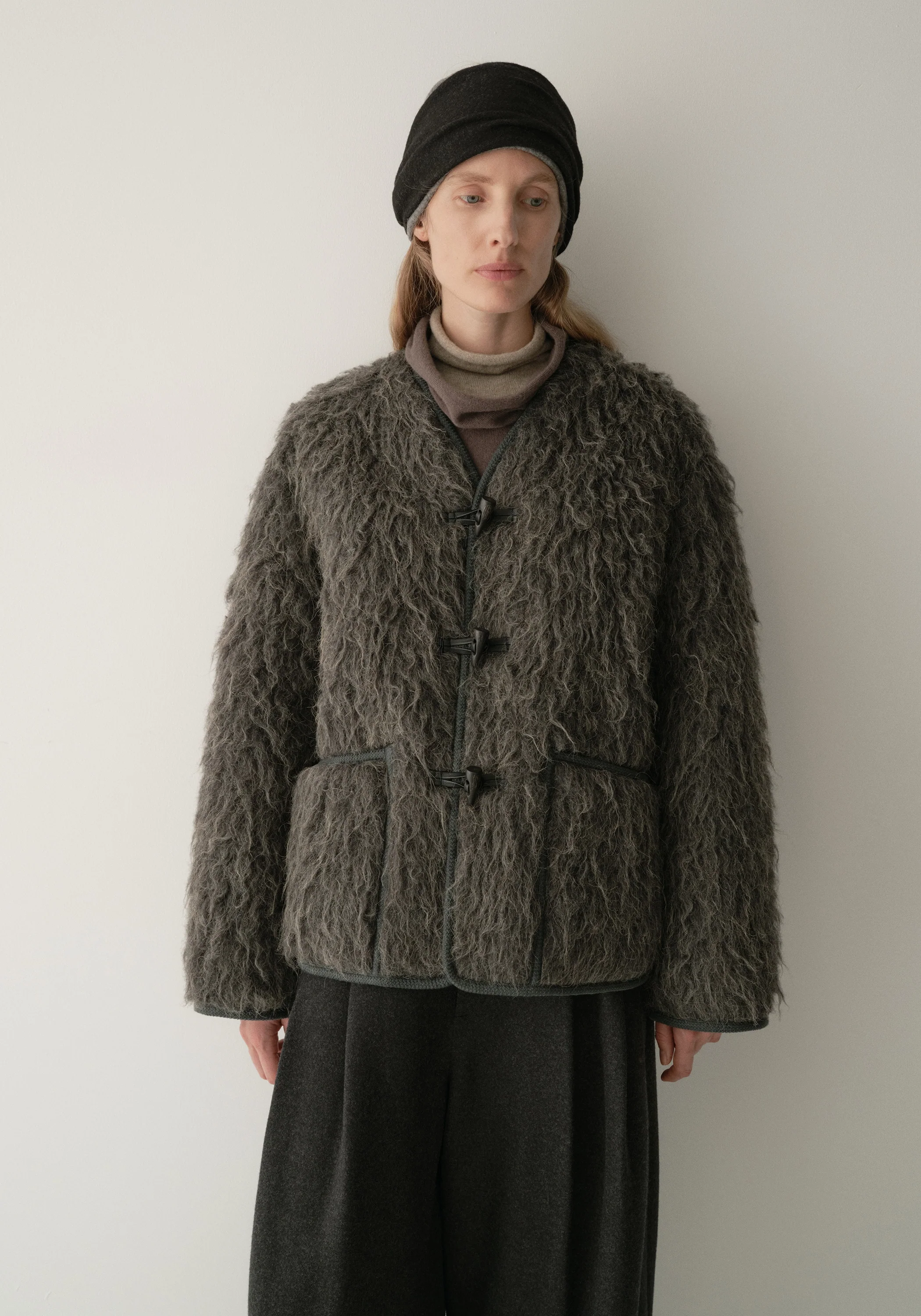 Loop-wrapped Short Jacket - Image 7