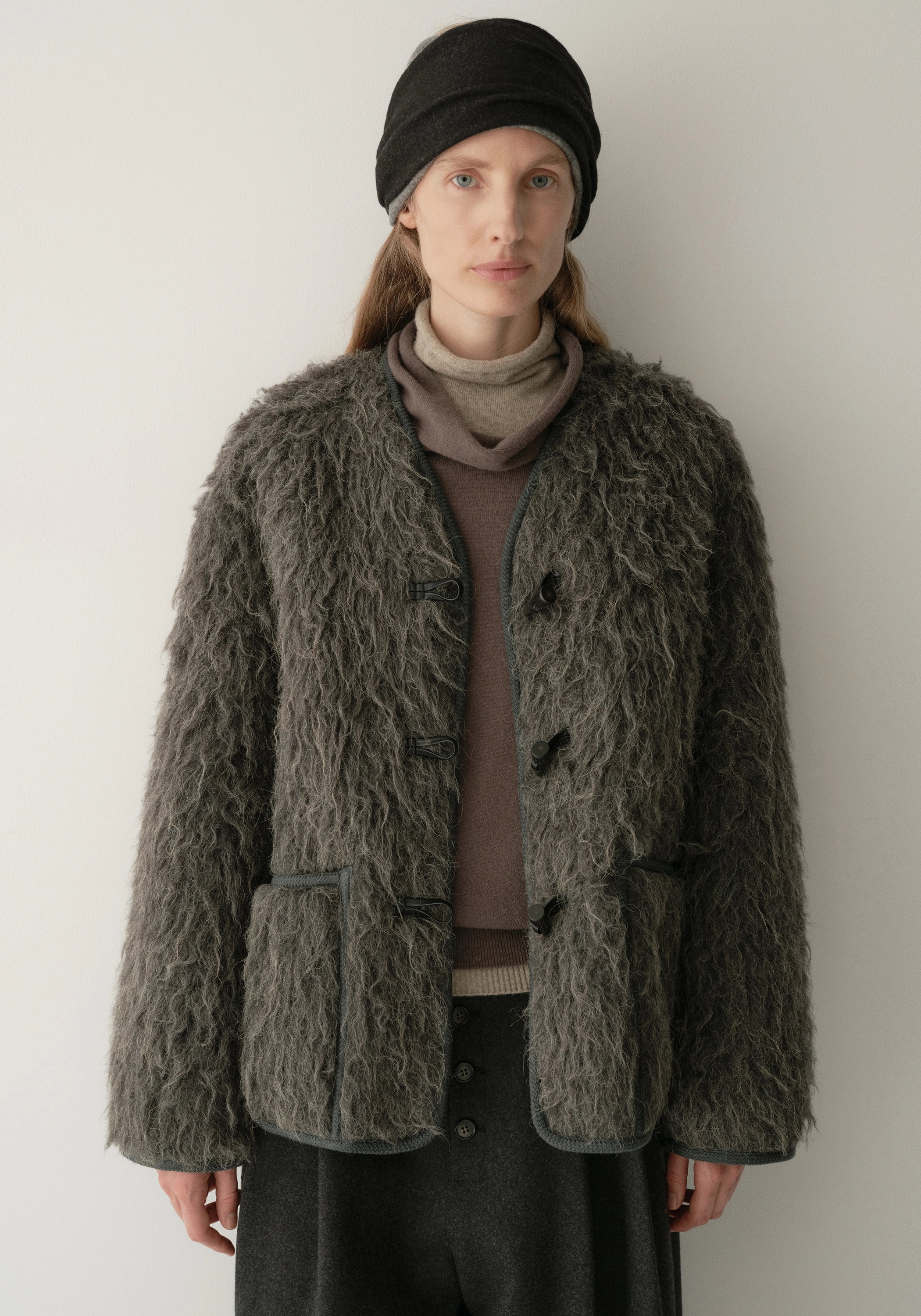 Loop-wrapped Short Jacket - Image 8