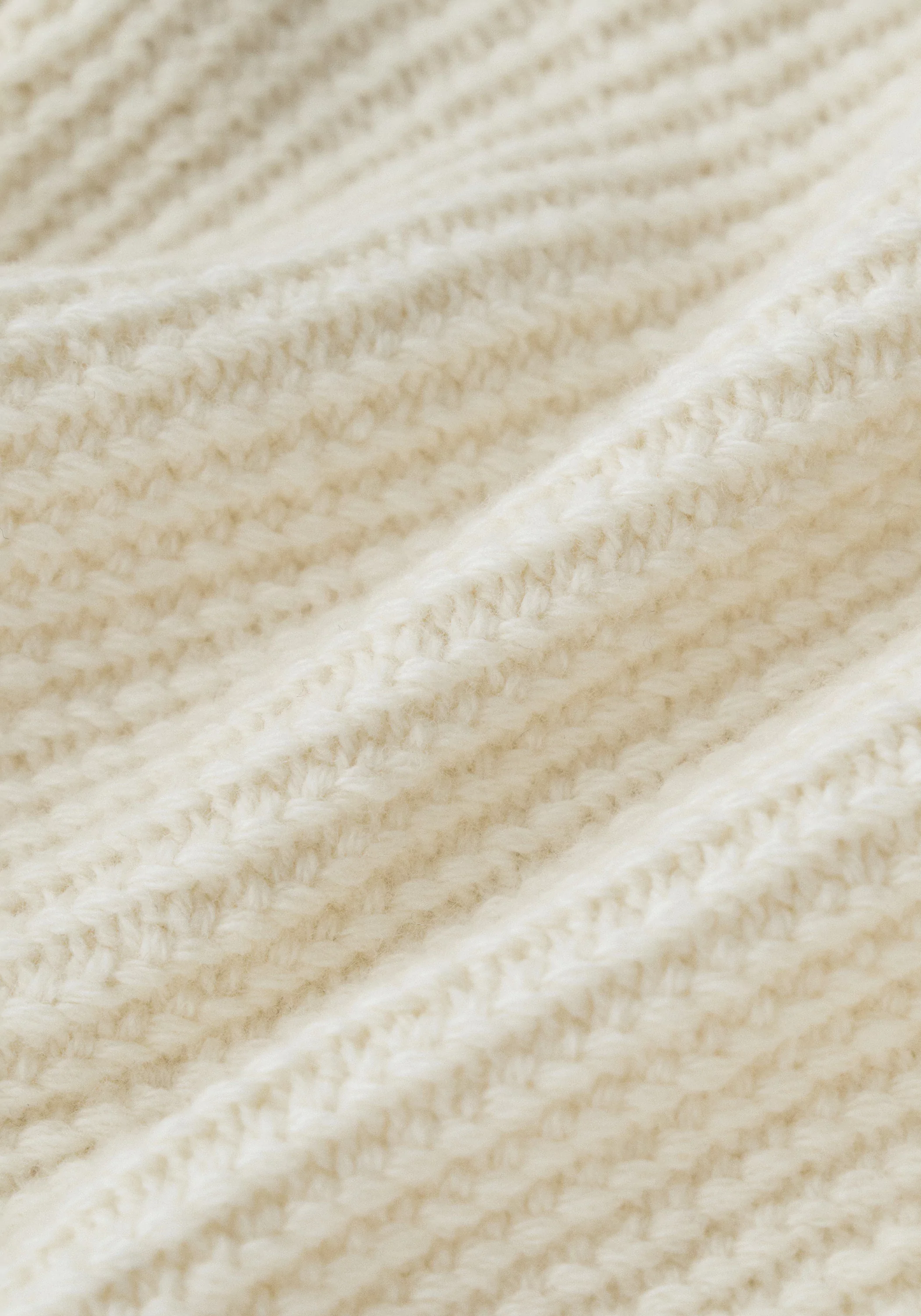 Merino Wool Crewneck Knit Cardigan - Image 19