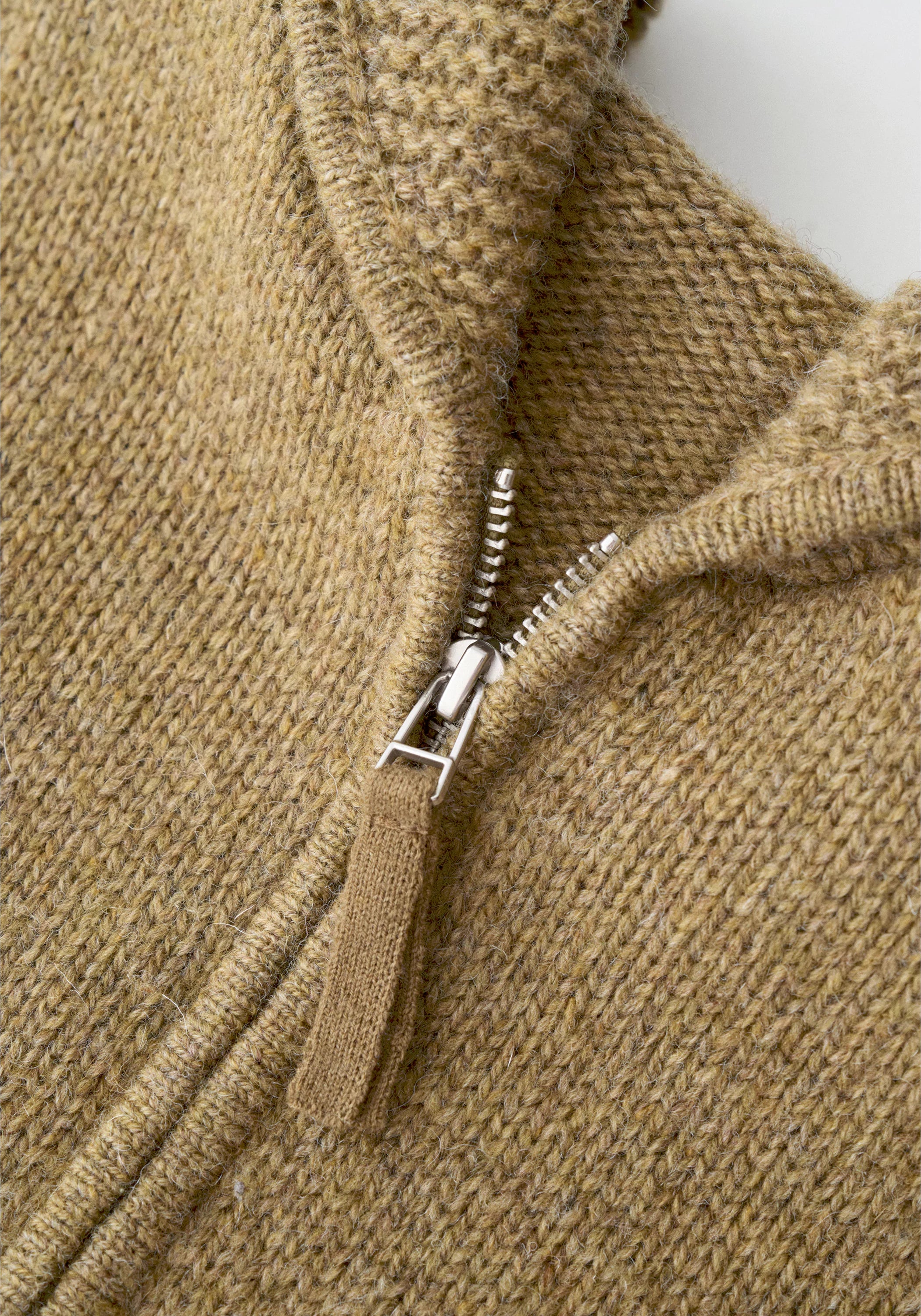 Pure Wool Zip-up Knit Cardigan - Image 19