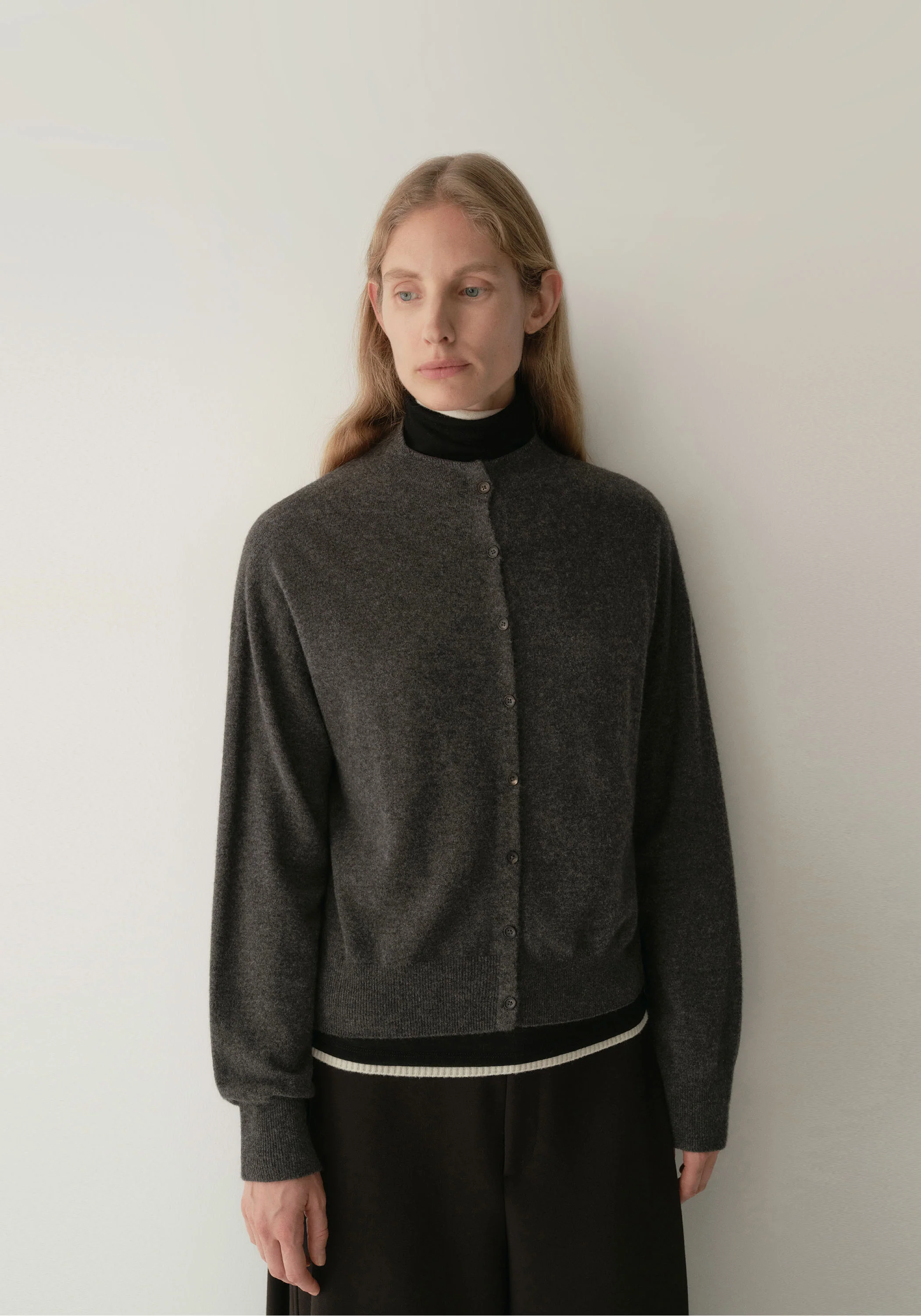 Merino Wool Cocoon Cardigan
