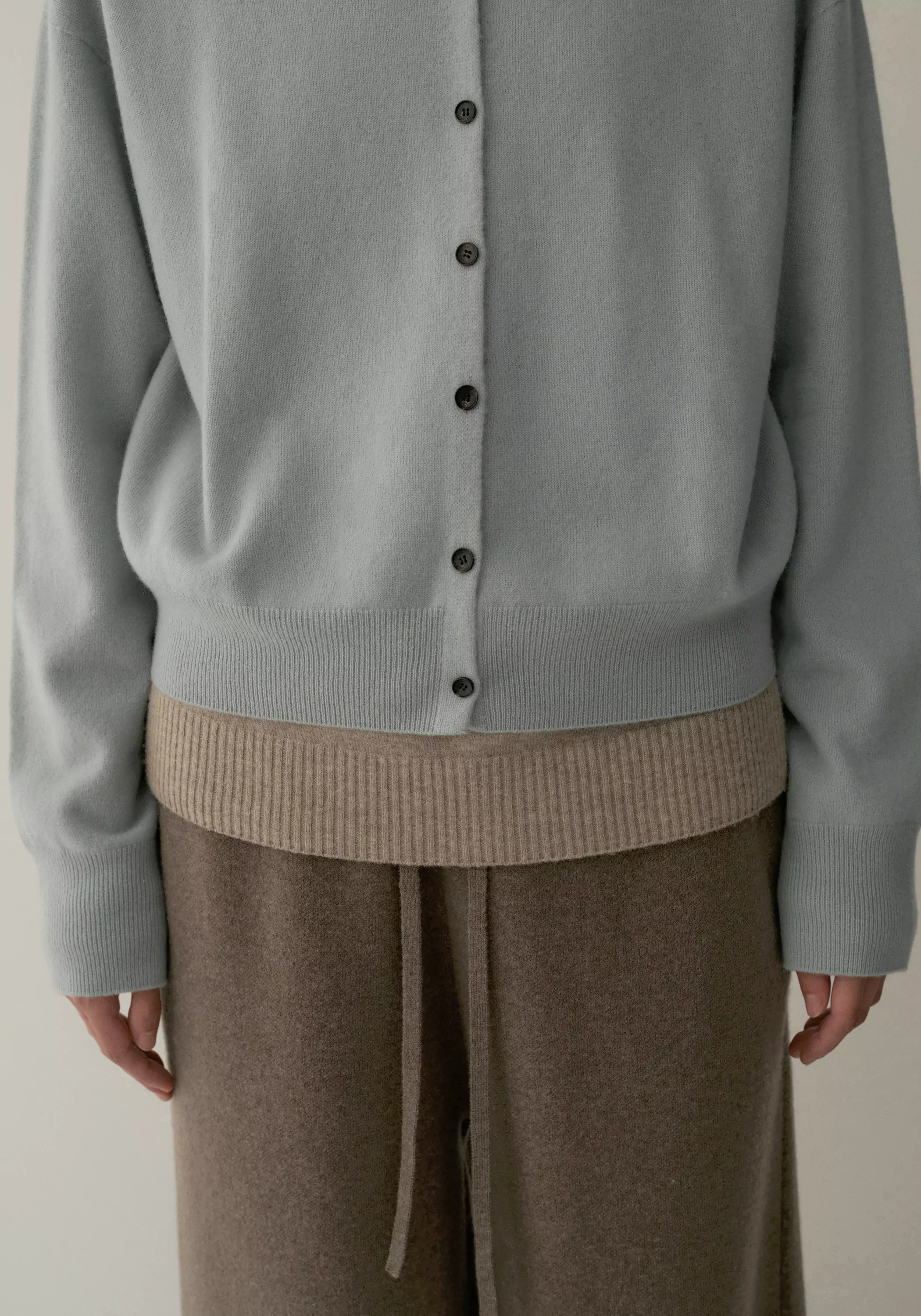 Merino Wool Cocoon Cardigan - Image 12