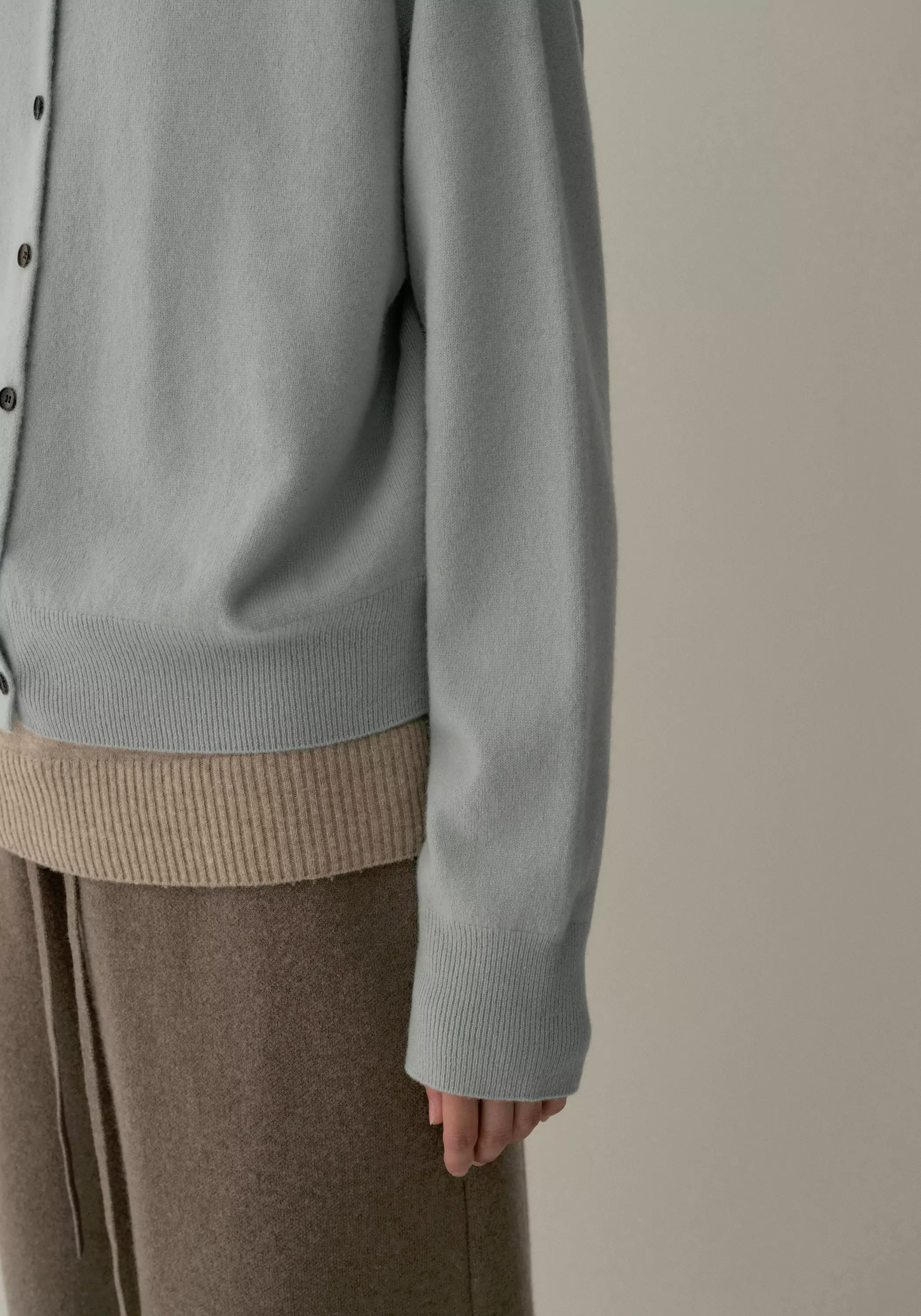 Merino Wool Cocoon Cardigan - Image 13