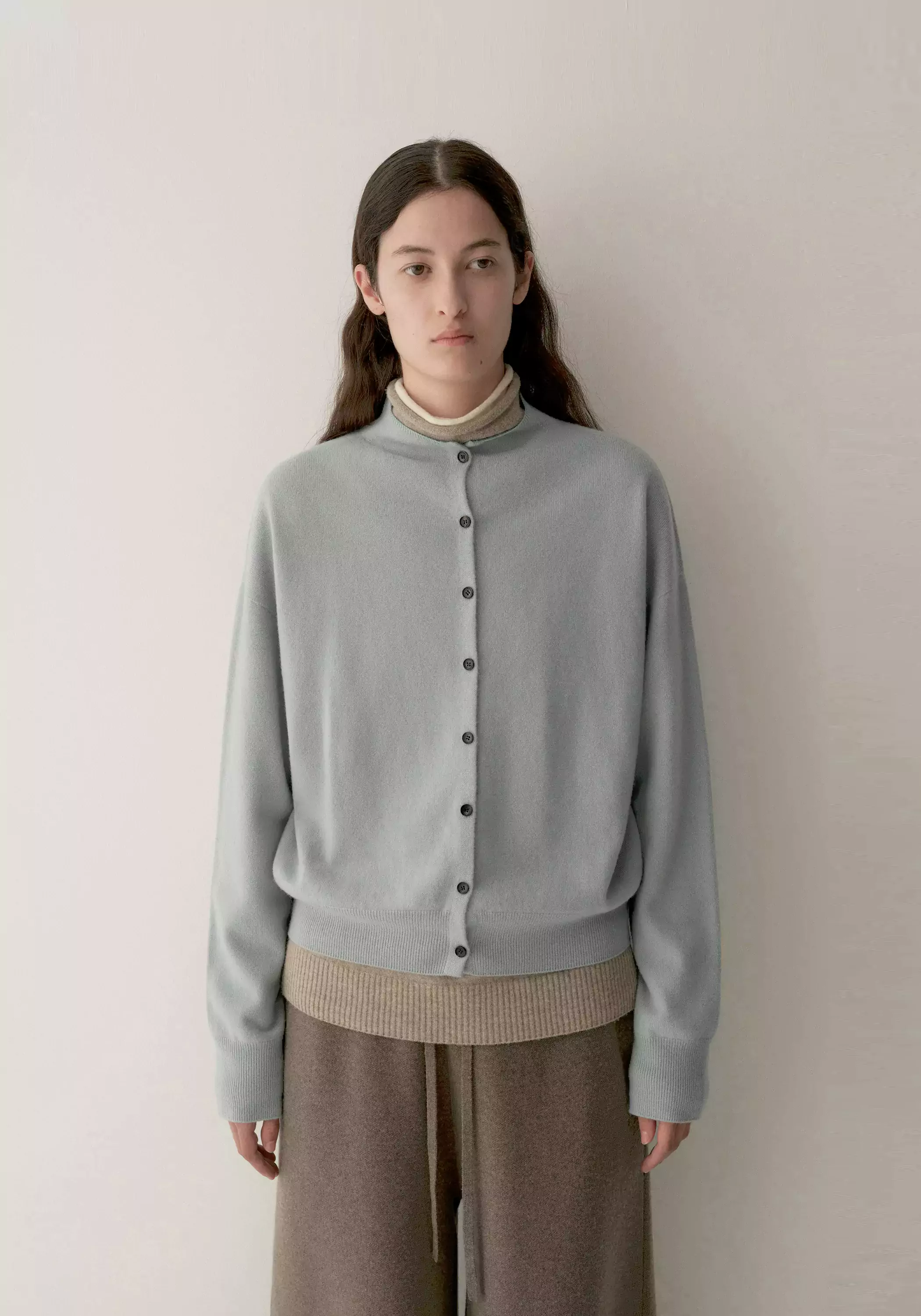 Merino Wool Cocoon Cardigan - Image 3