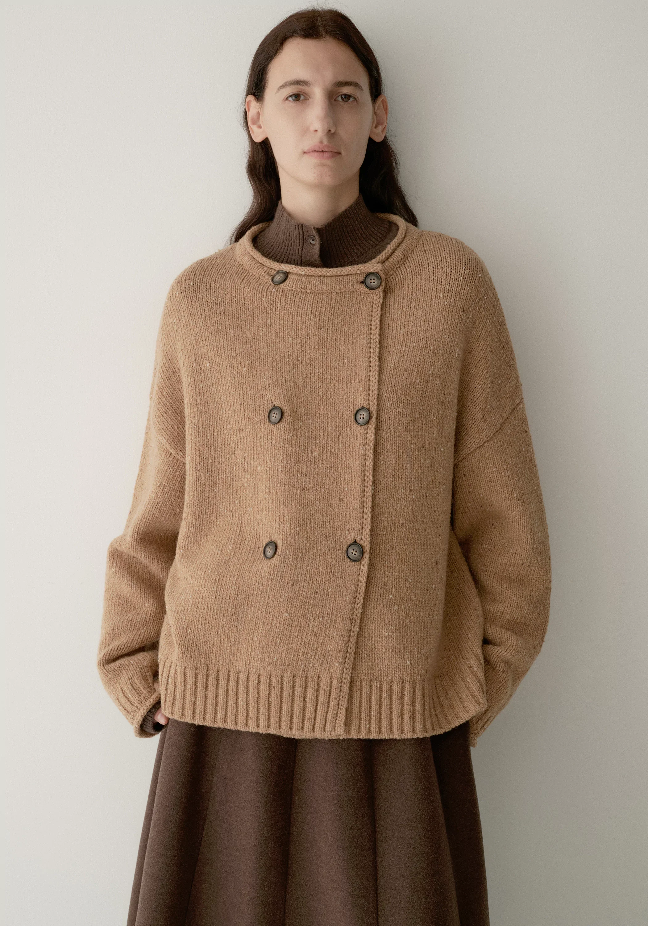 Merino Wool Nomadic Cardigan - Image 12
