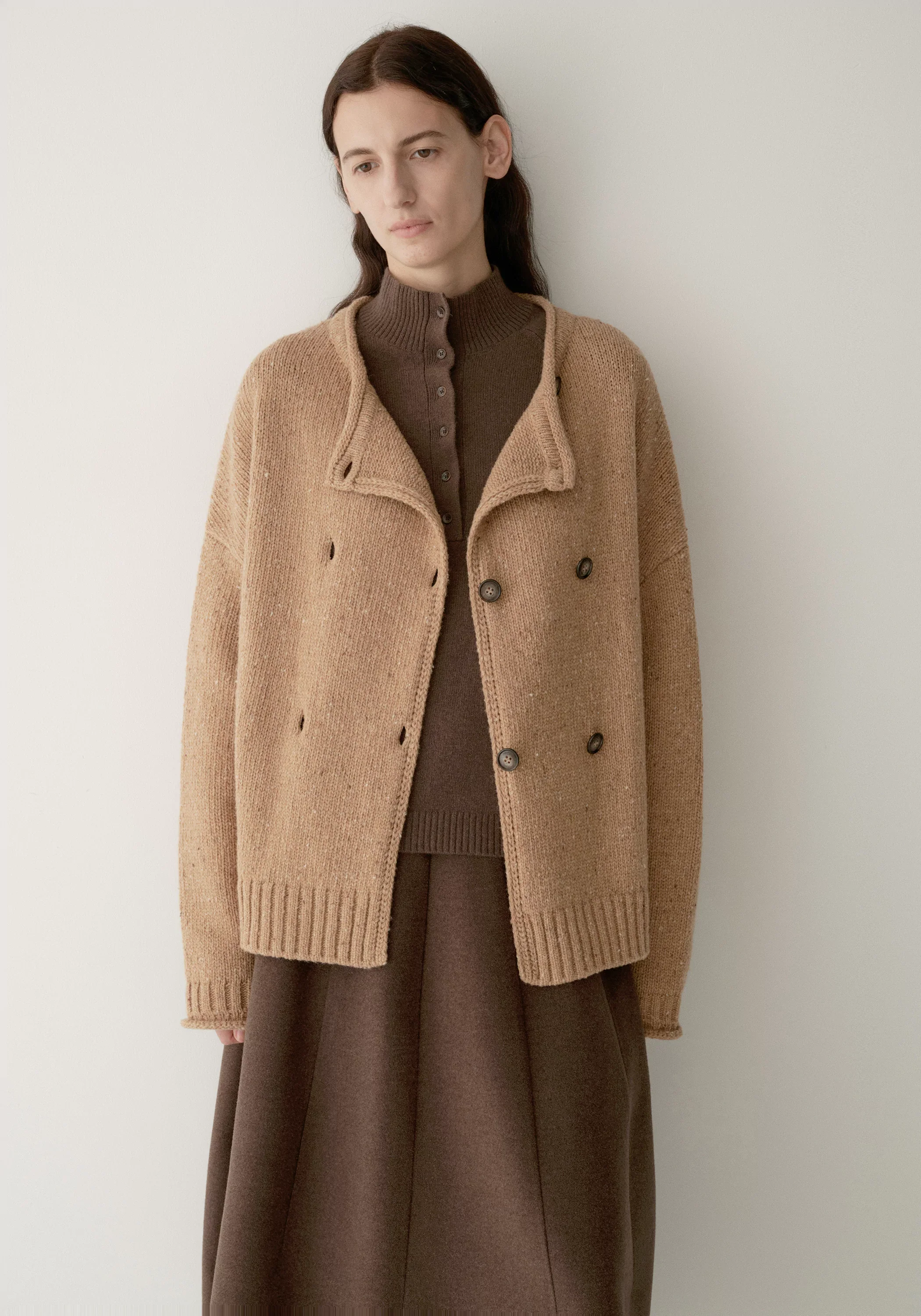 Merino Wool Nomadic Cardigan - Image 13