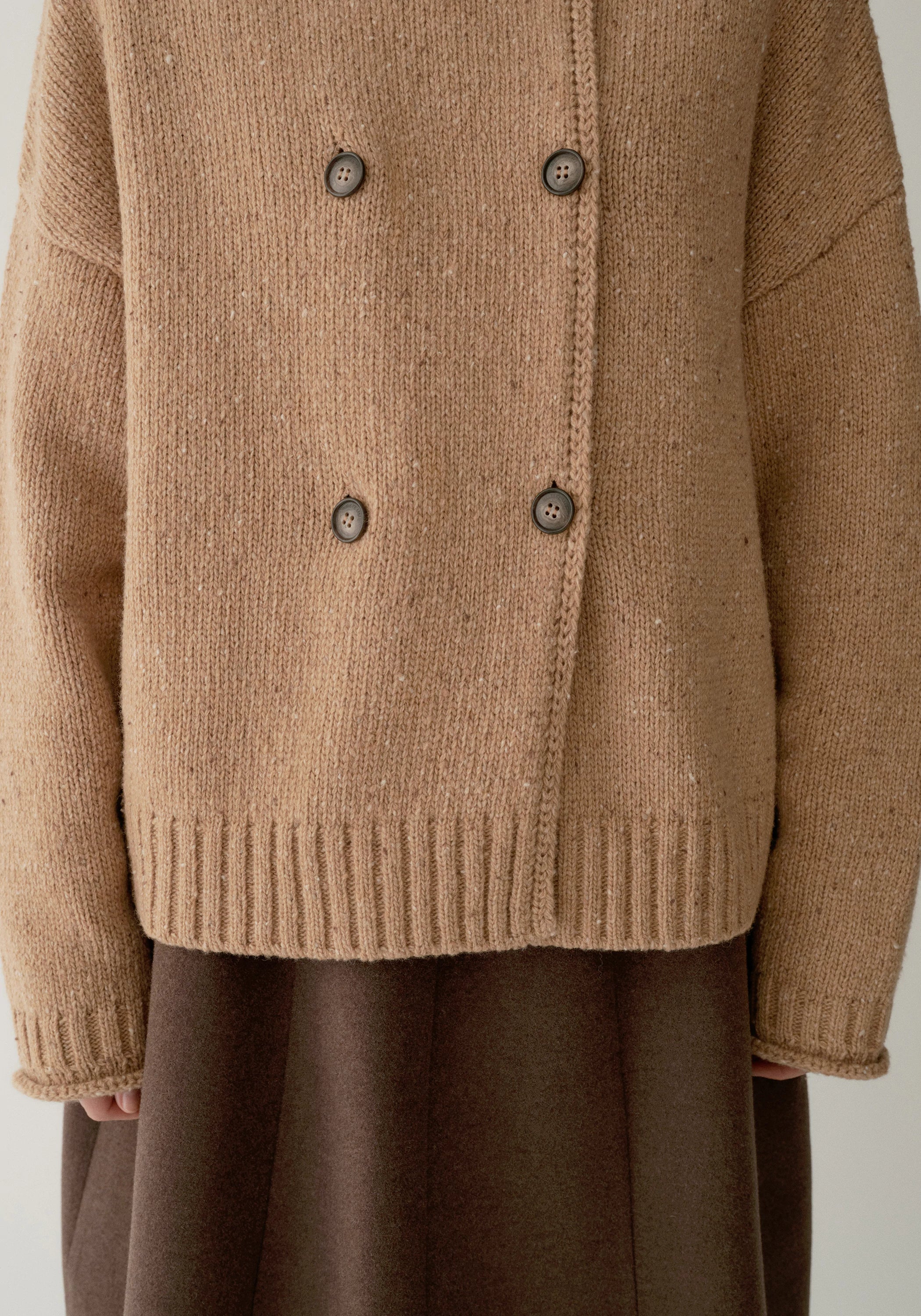 Merino Wool Nomadic Cardigan - Image 15