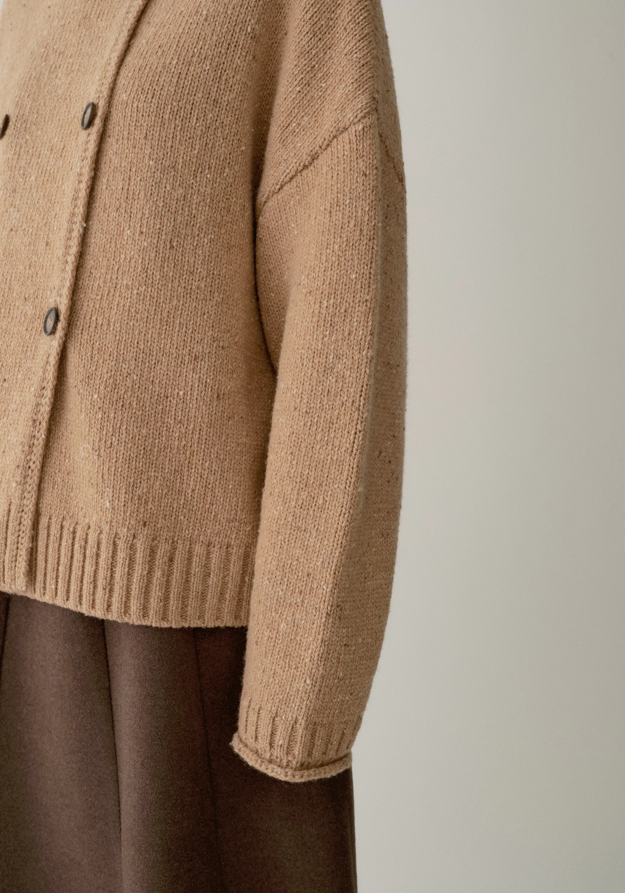 Merino Wool Nomadic Cardigan - Image 16