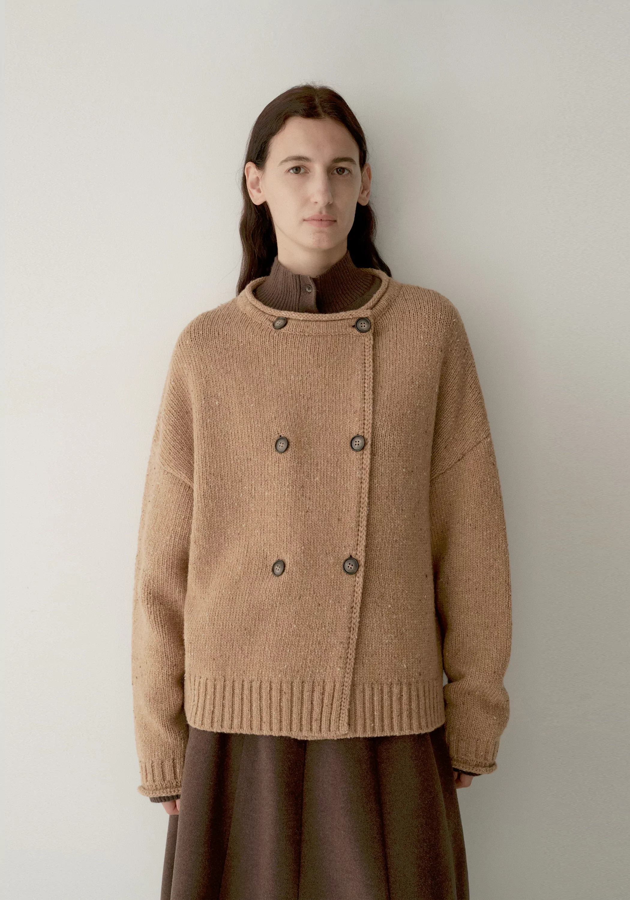 Merino Wool Nomadic Cardigan - Image 3
