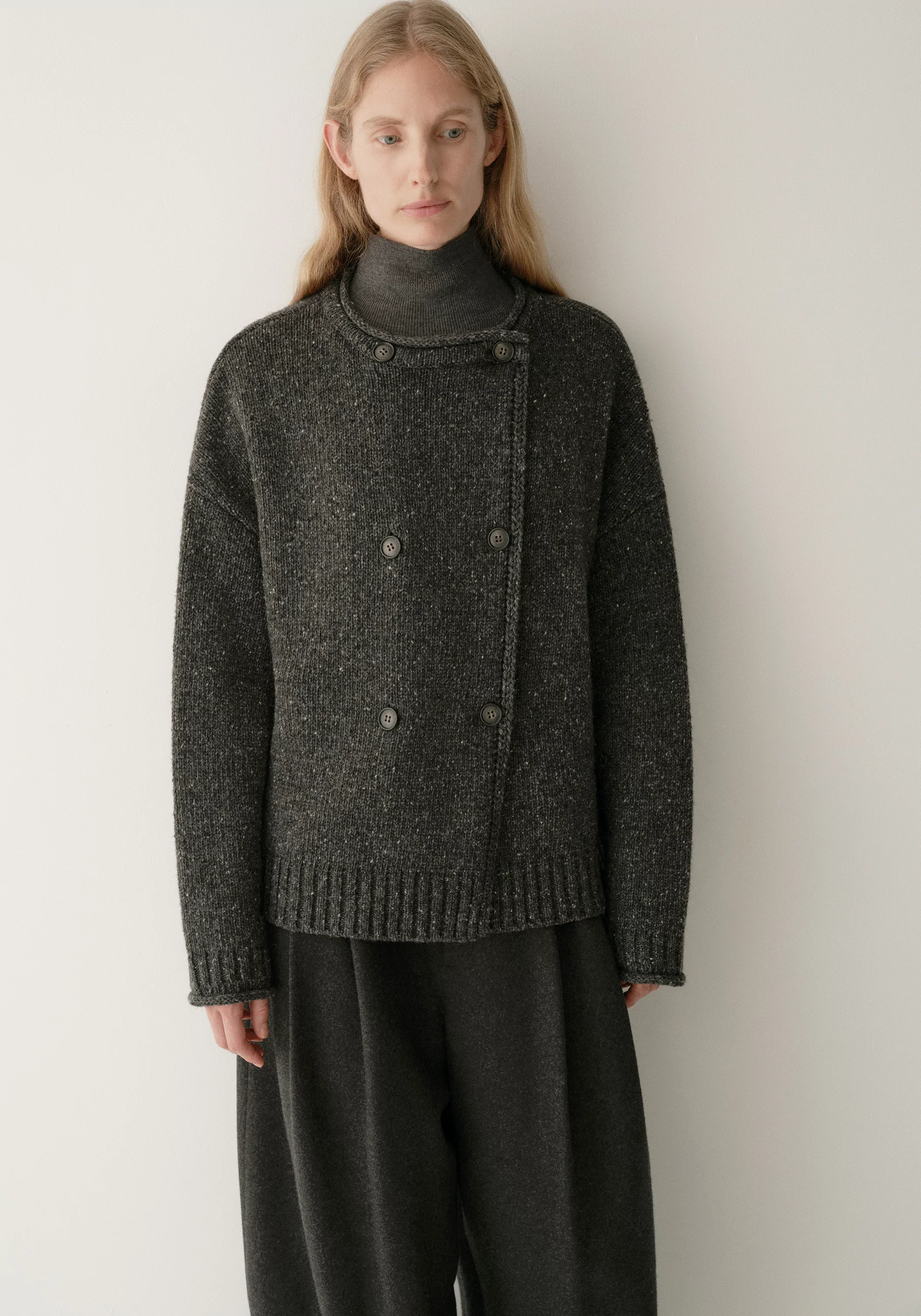 Merino Wool Nomadic Cardigan - Image 7